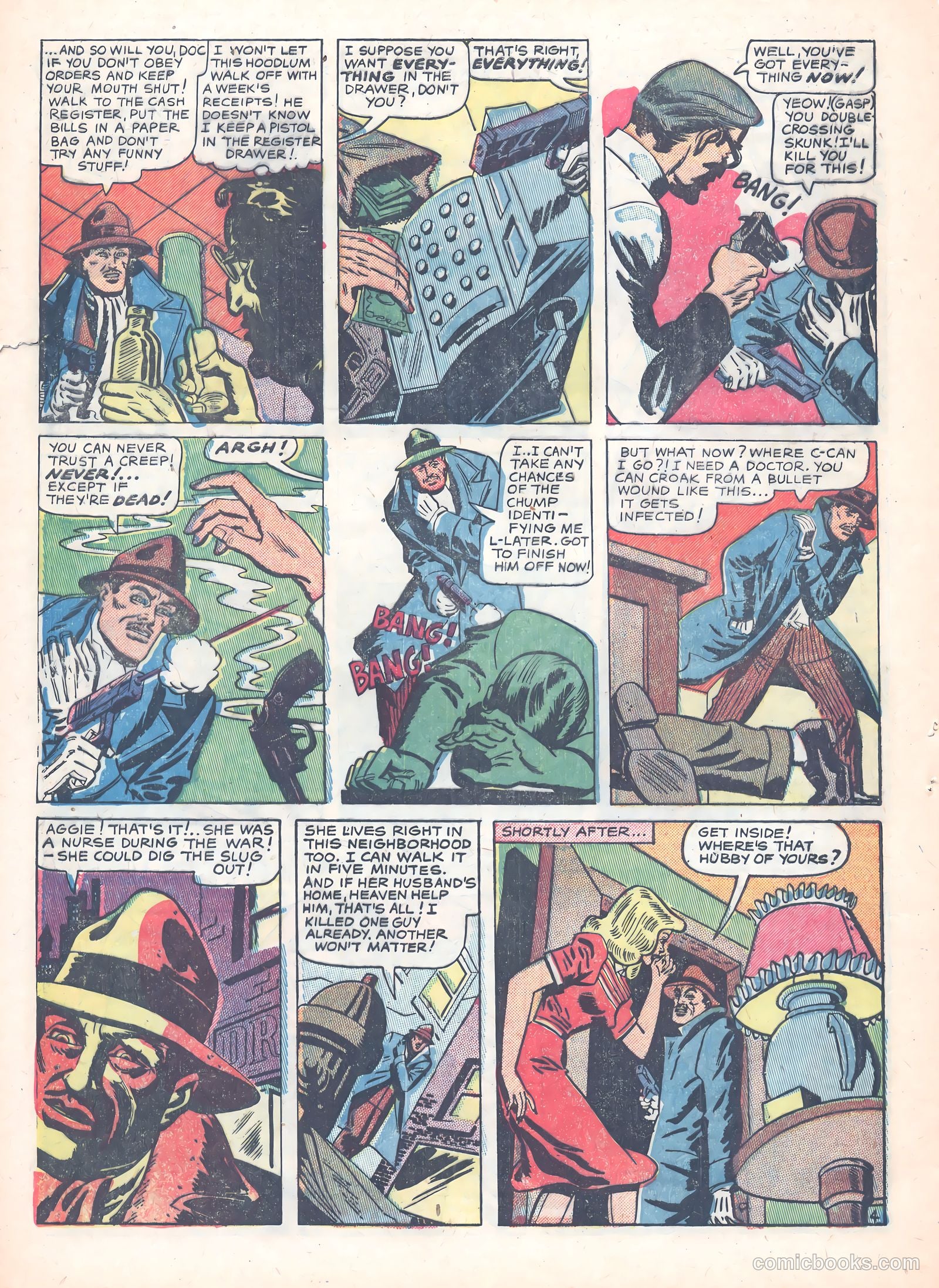 Thrilling Crime Cases #44 — page 22 of 36