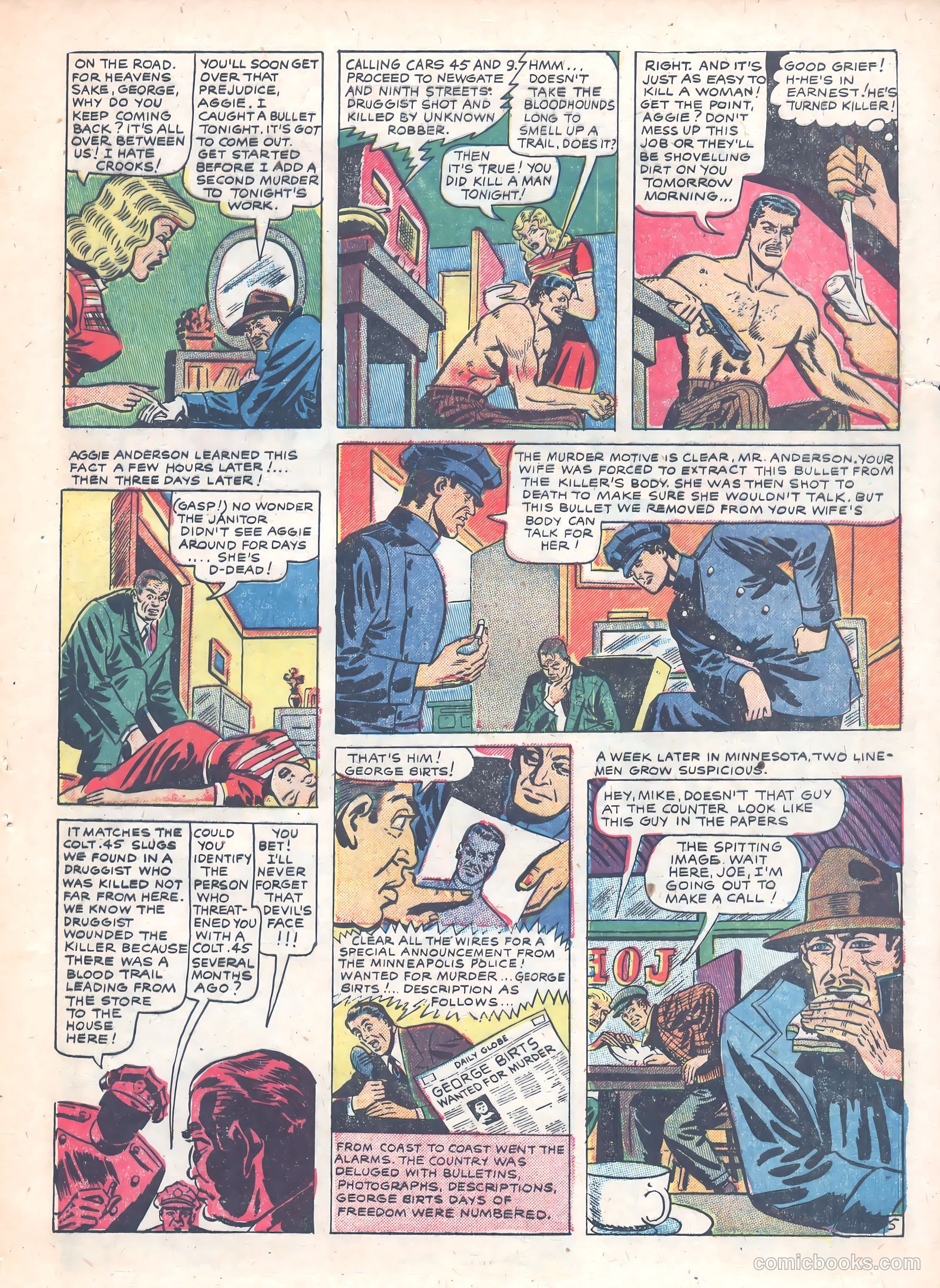 Thrilling Crime Cases #44 — page 23 of 36