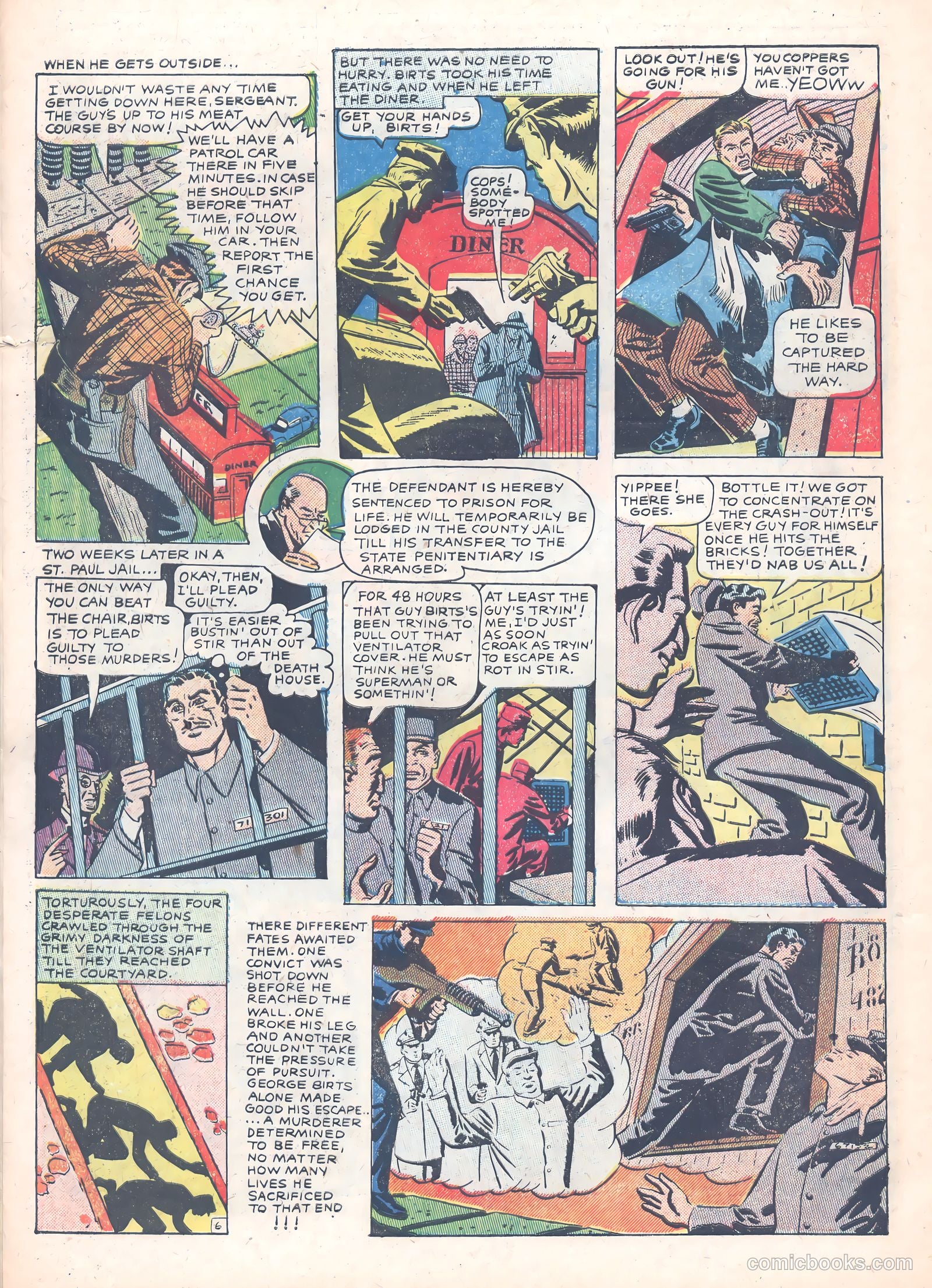 Thrilling Crime Cases #44 — page 24 of 36