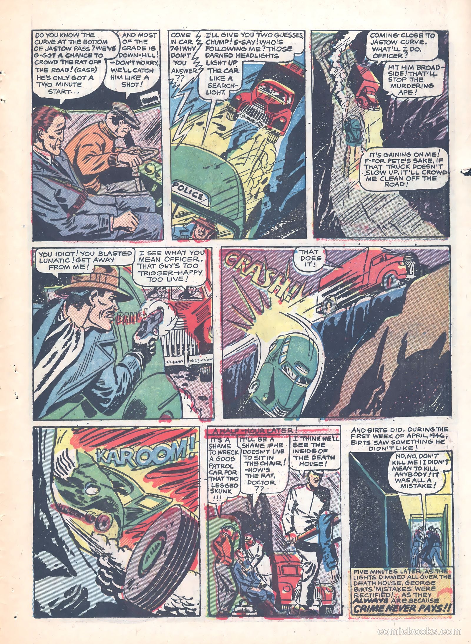 Thrilling Crime Cases #44 — page 27 of 36
