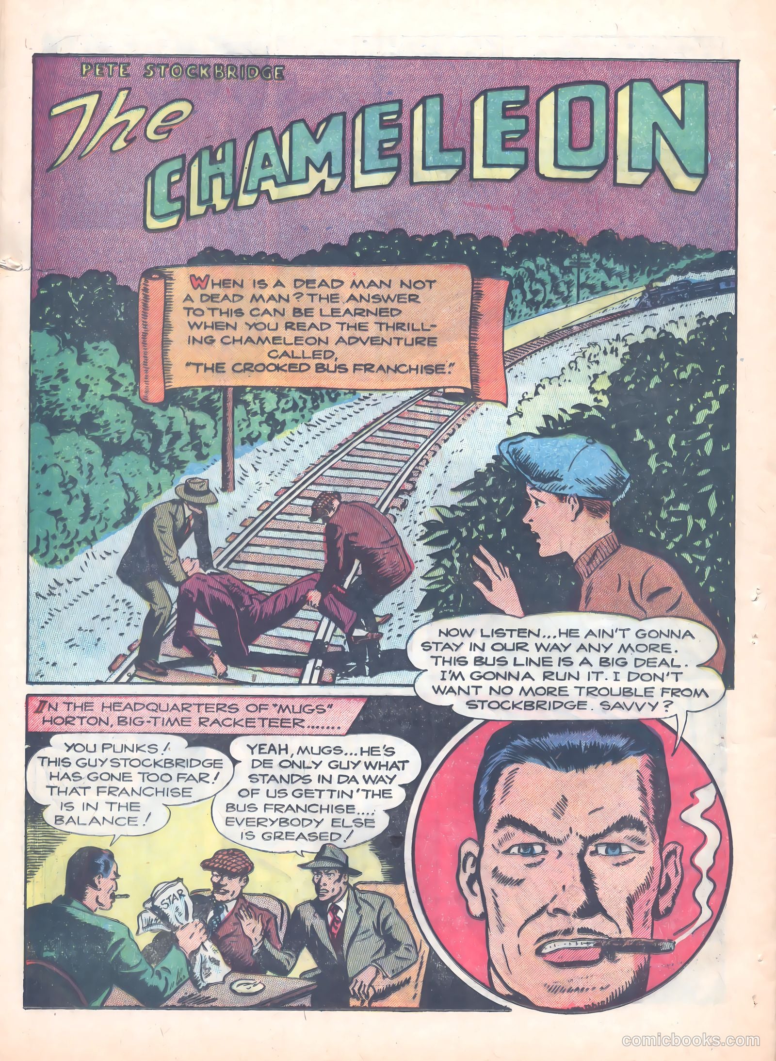 Thrilling Crime Cases #44 — page 28 of 36