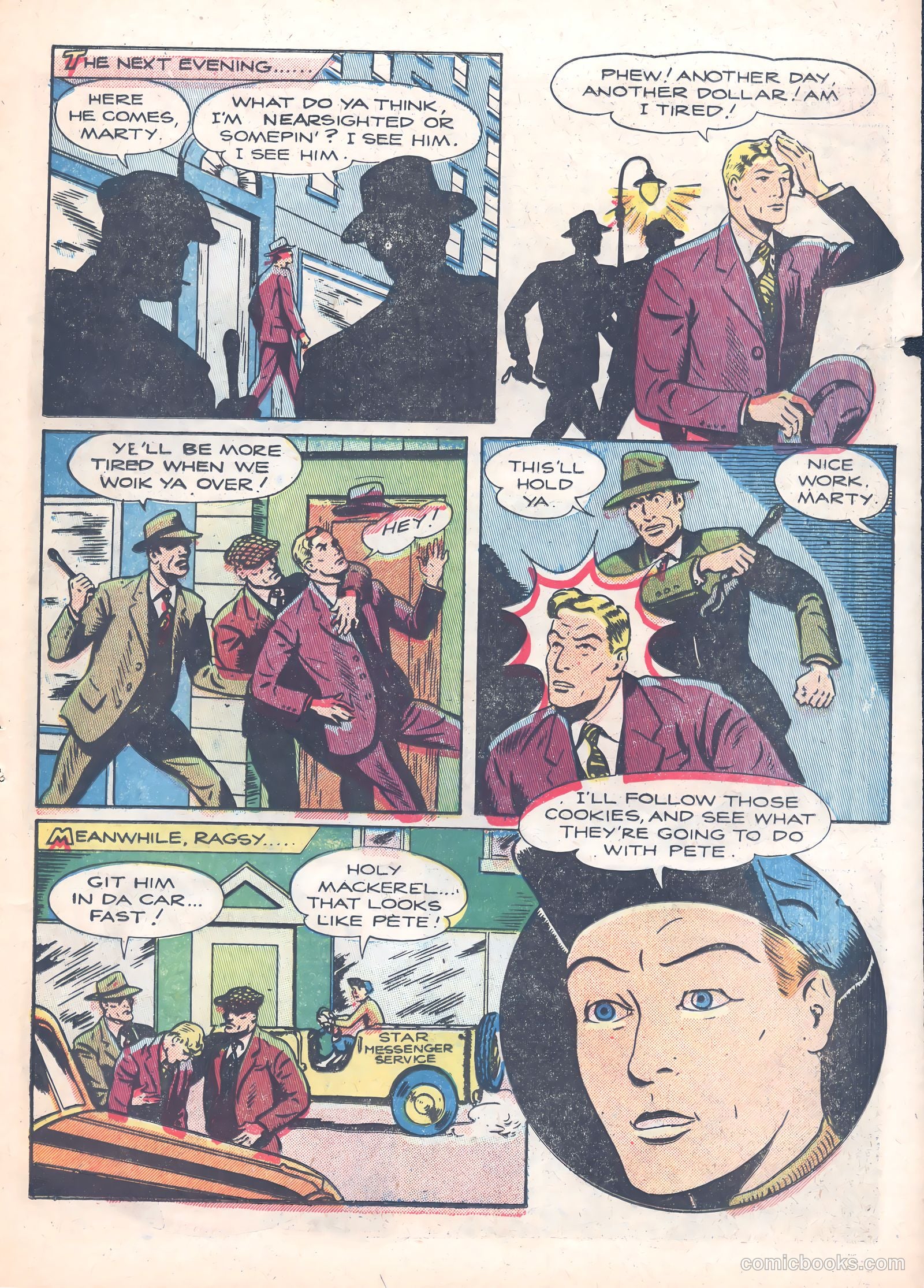 Thrilling Crime Cases #44 — page 29 of 36