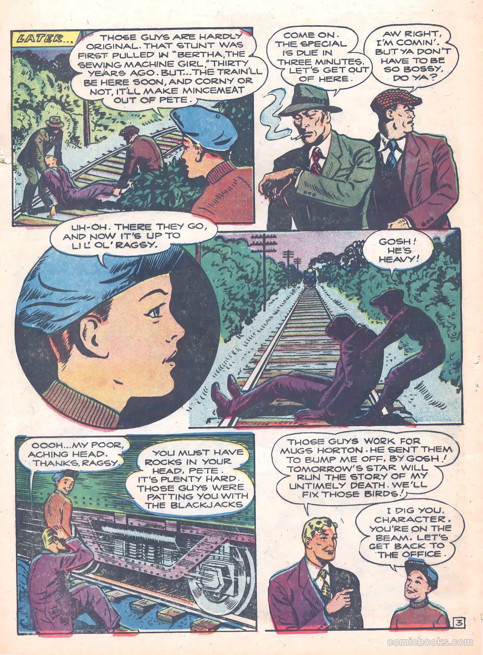 Thrilling Crime Cases #44 — page 30 of 36