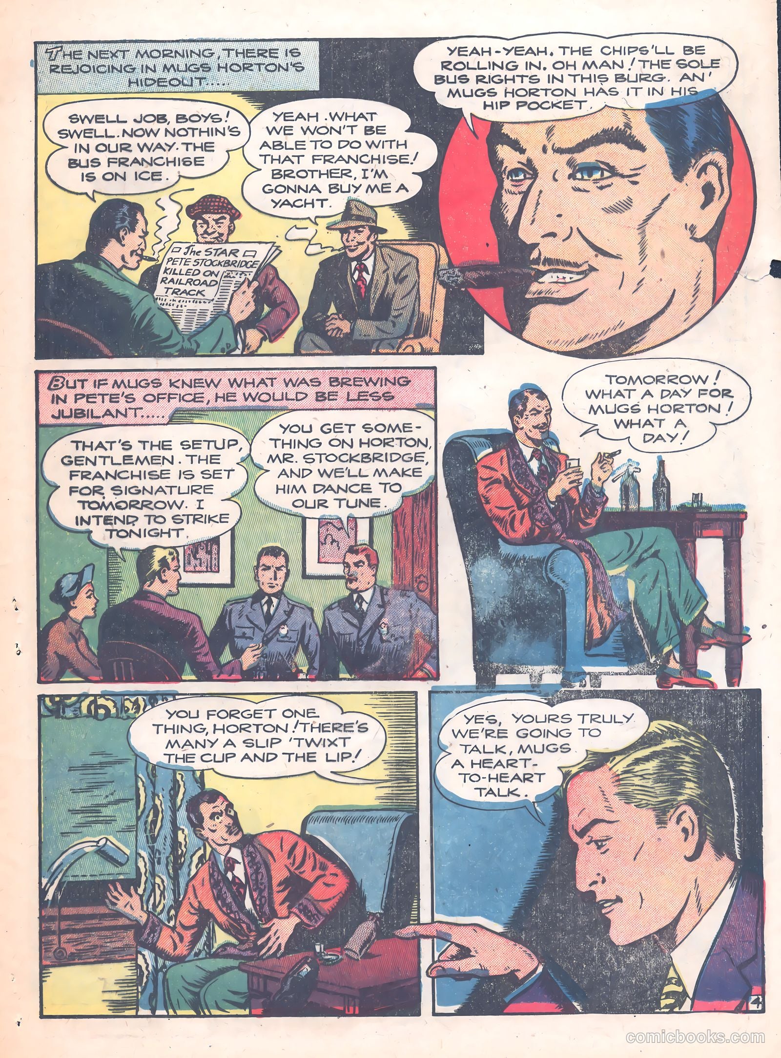 Thrilling Crime Cases #44 — page 31 of 36