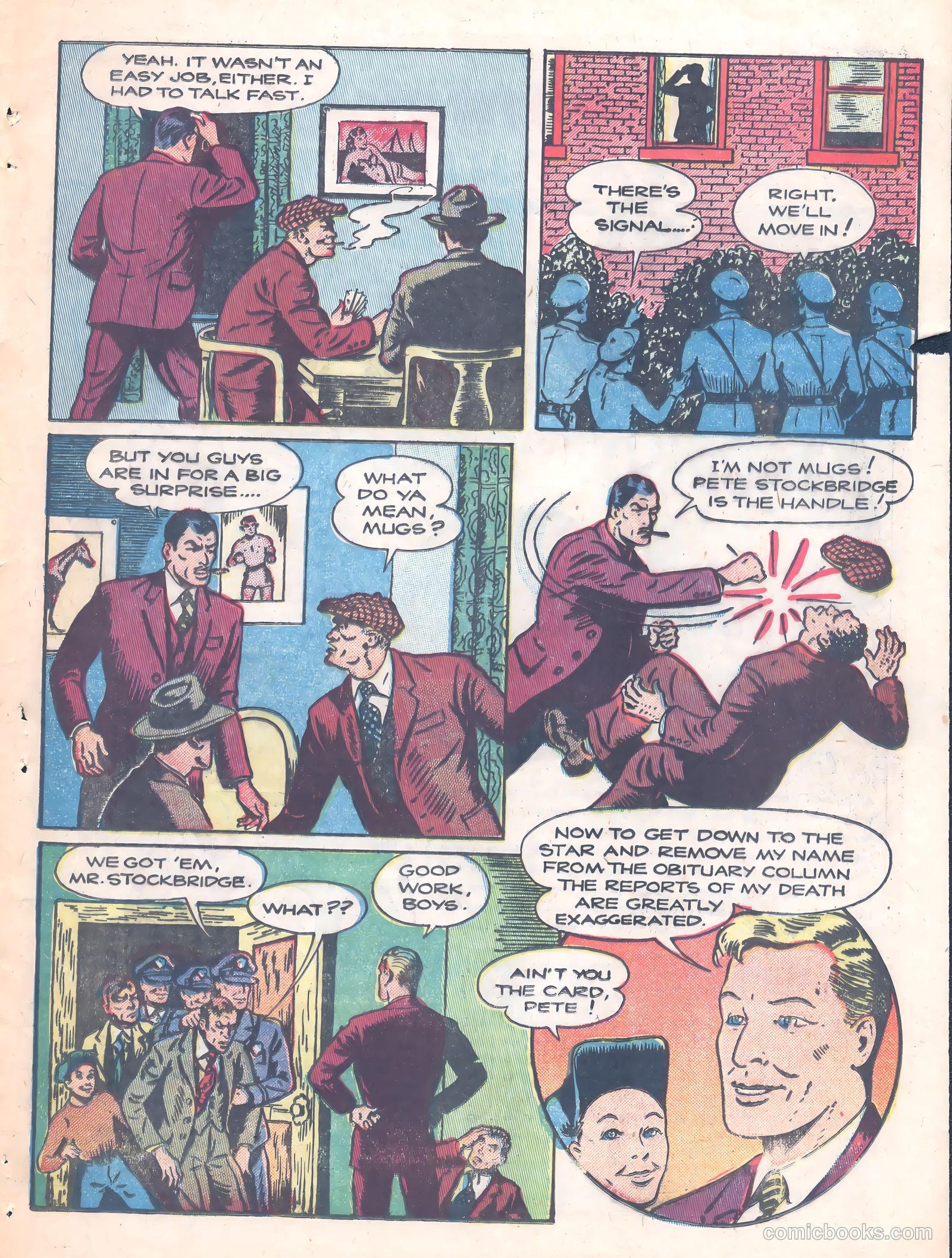 Thrilling Crime Cases #44 — page 33 of 36