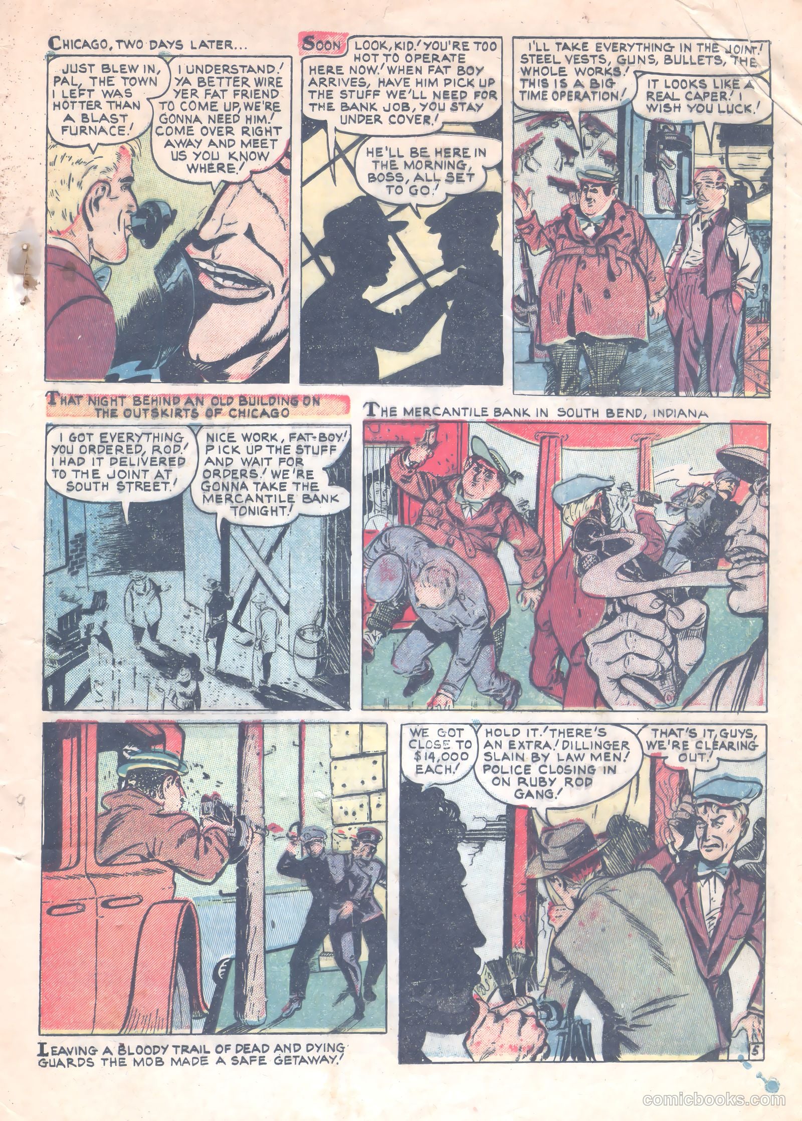 Thrilling Crime Cases #46 — page 7 of 37