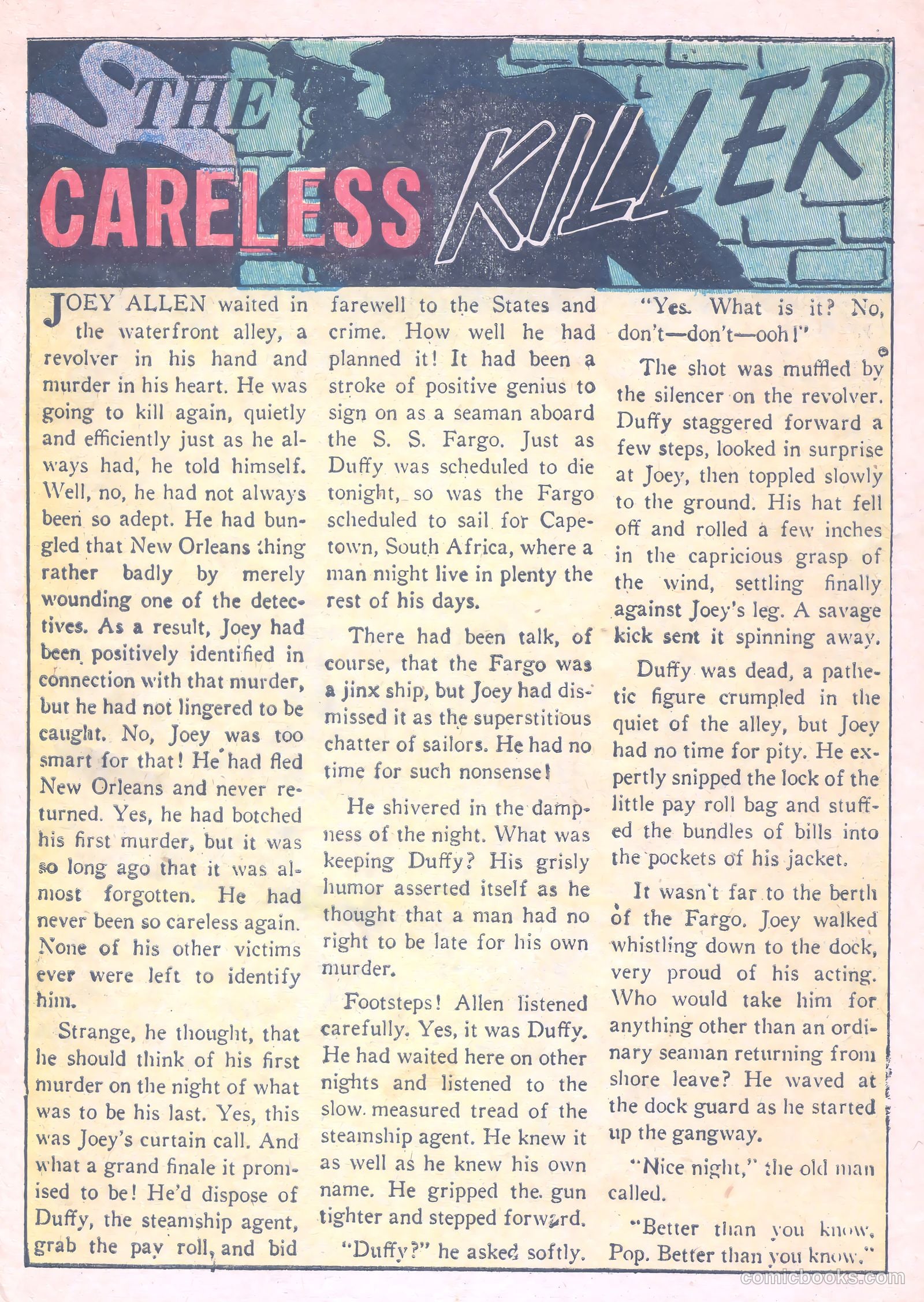 Thrilling Crime Cases #46 — page 21 of 37