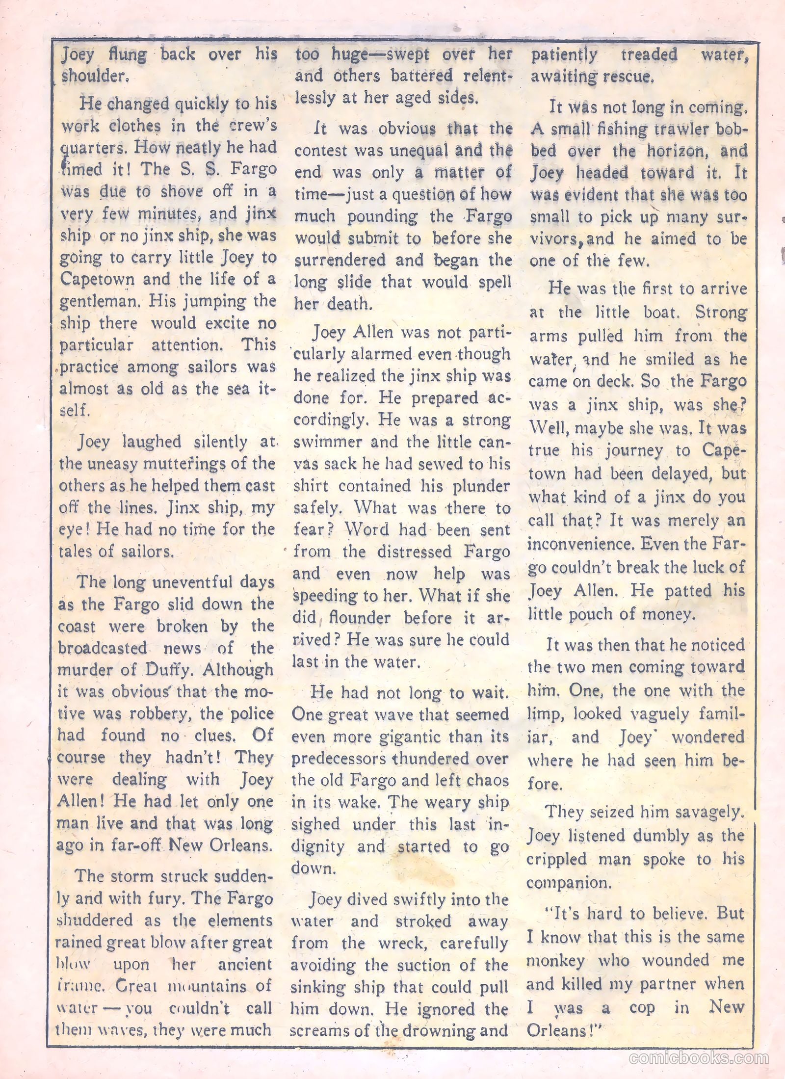 Thrilling Crime Cases #46 — page 22 of 37