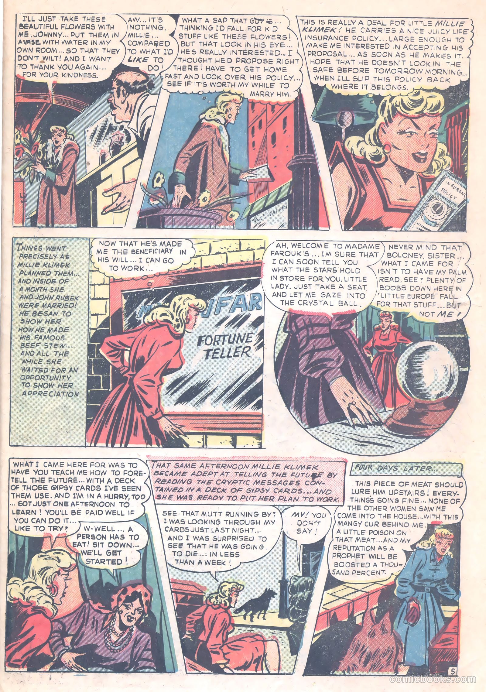 Thrilling Crime Cases #46 — page 27 of 37