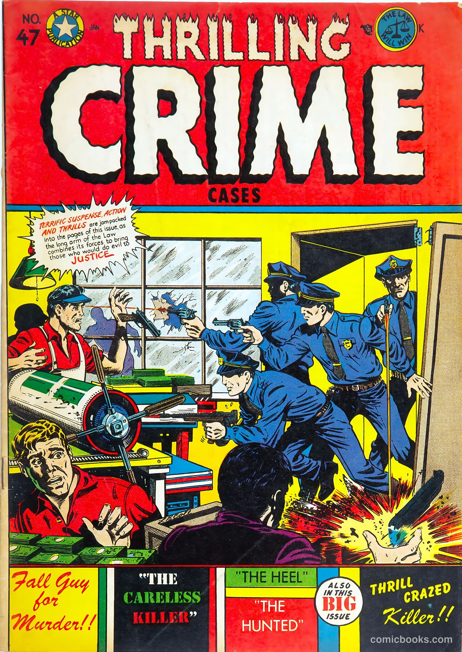Thrilling Crime Cases #47 — page 1 of 37