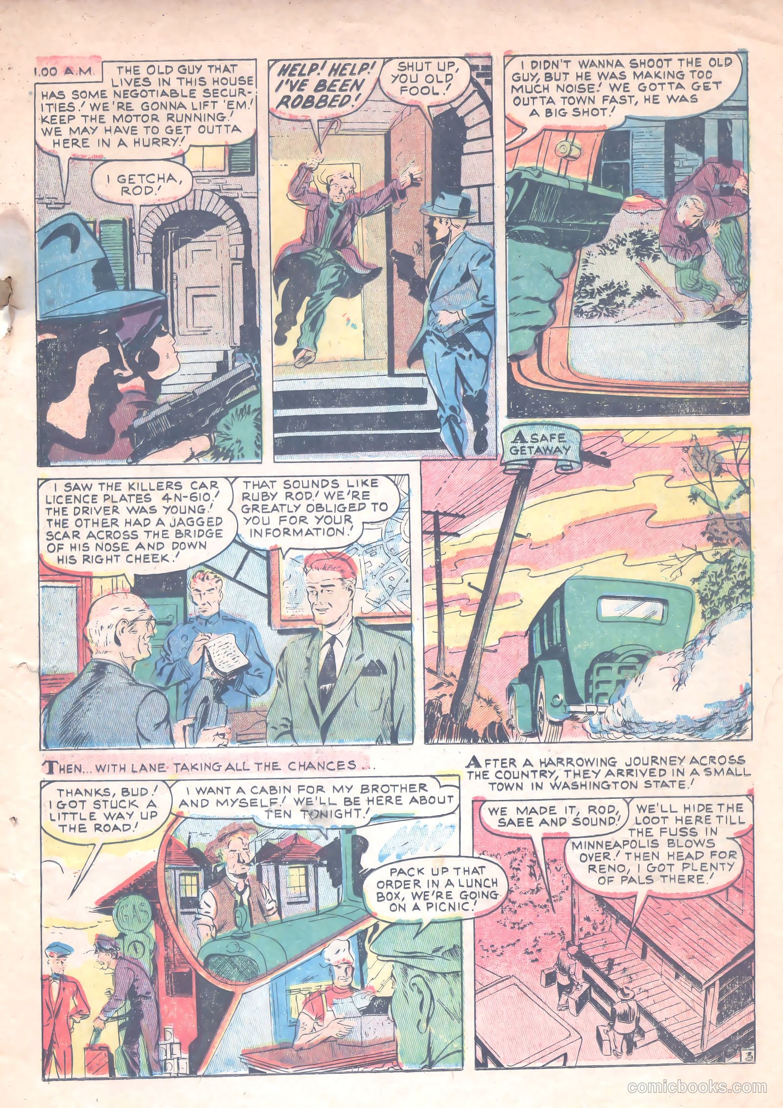 Thrilling Crime Cases #47 — page 5 of 37