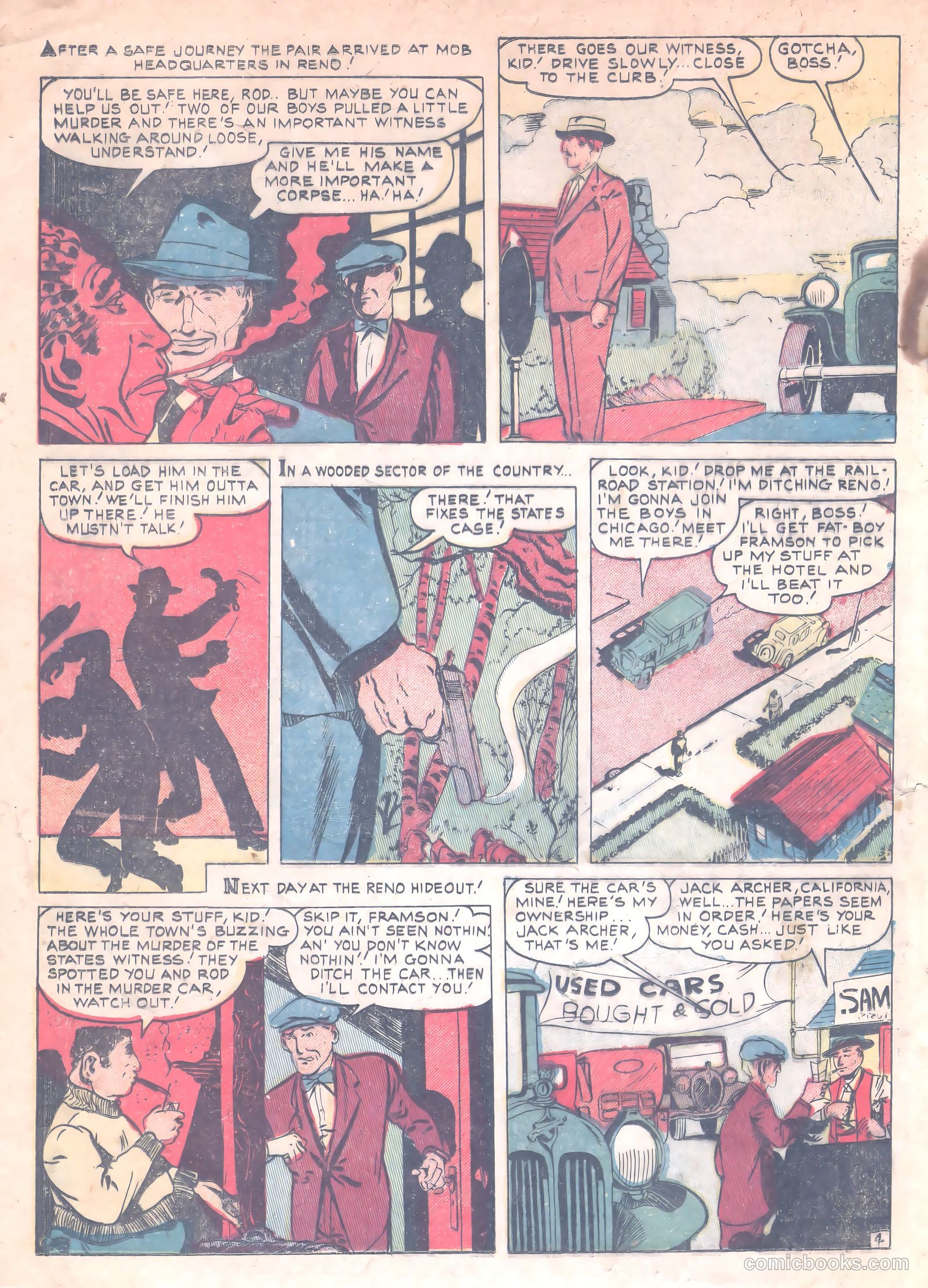 Thrilling Crime Cases #47 — page 6 of 37