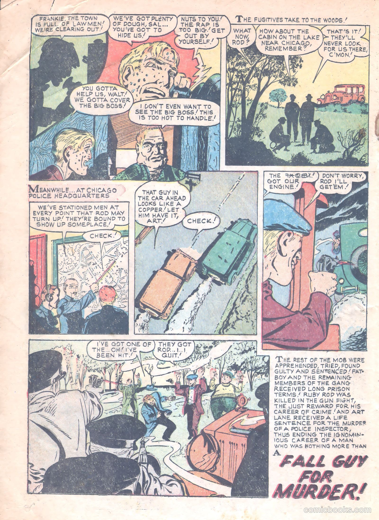 Thrilling Crime Cases #47 — page 8 of 37