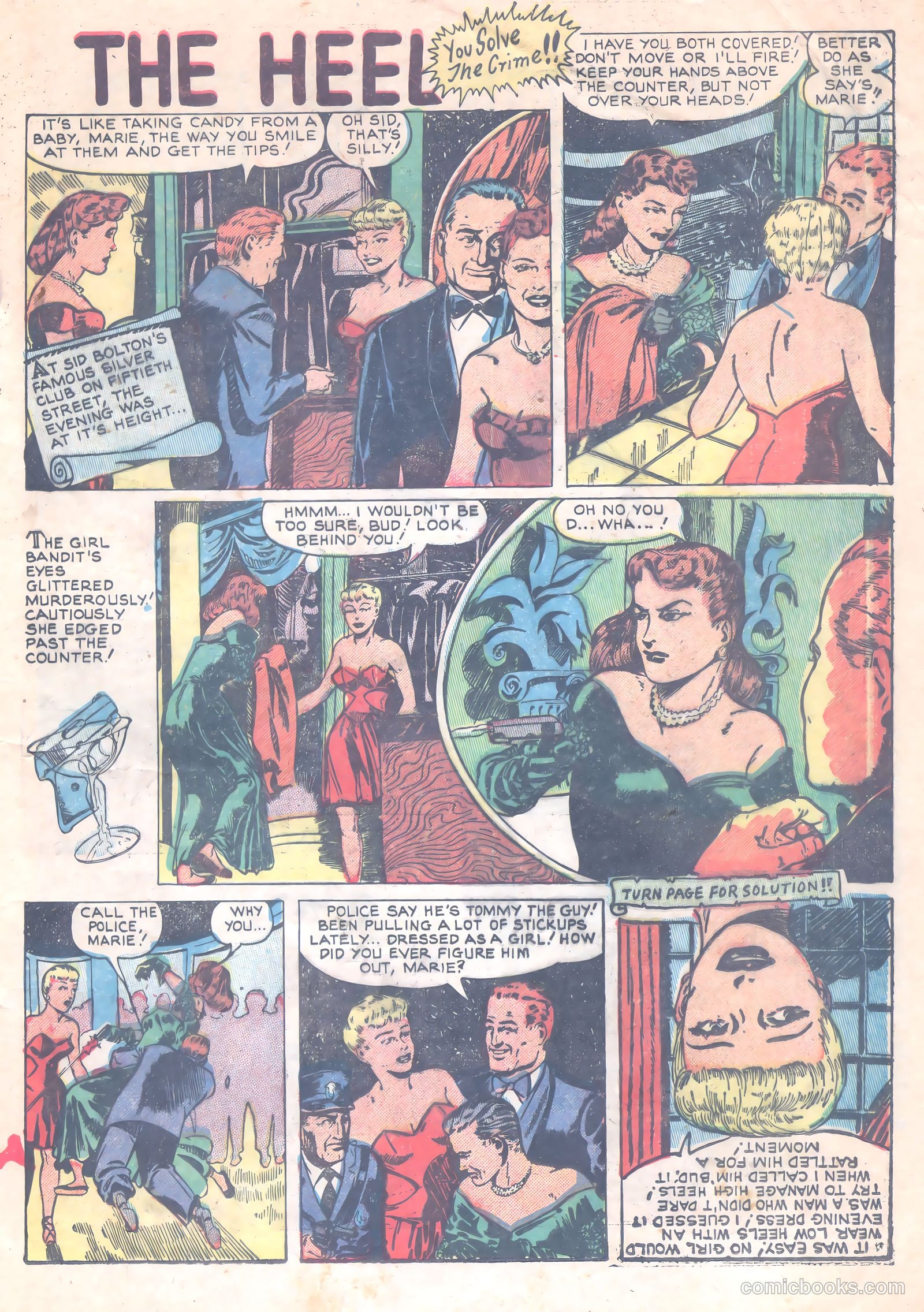 Thrilling Crime Cases #47 — page 9 of 37