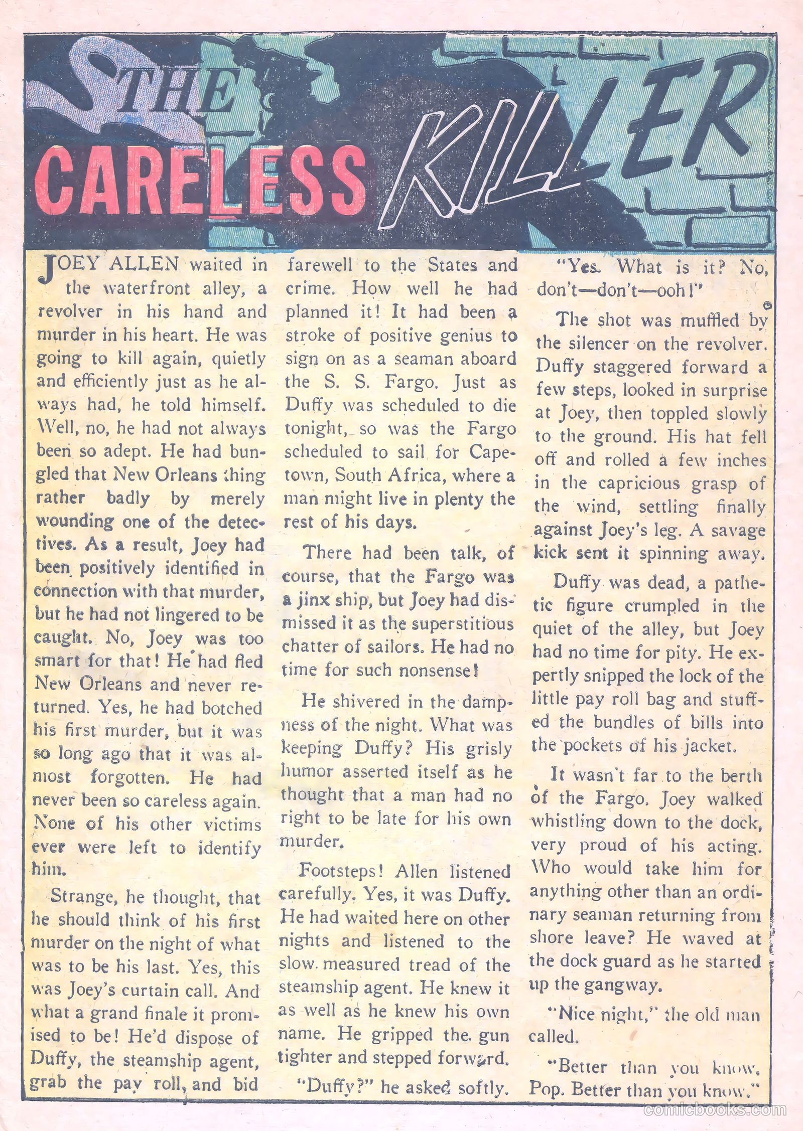 Thrilling Crime Cases #47 — page 21 of 37