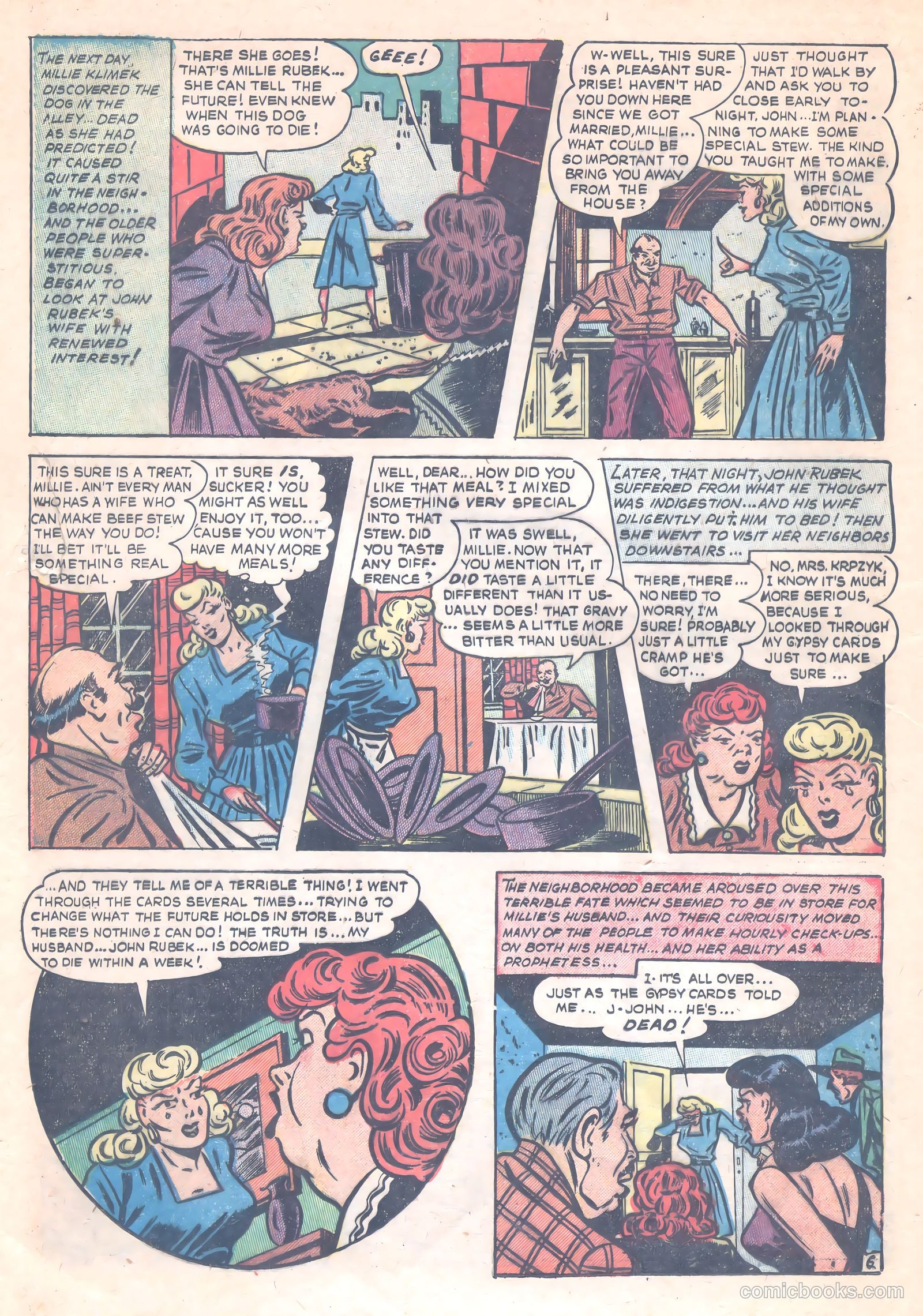 Thrilling Crime Cases #47 — page 28 of 37