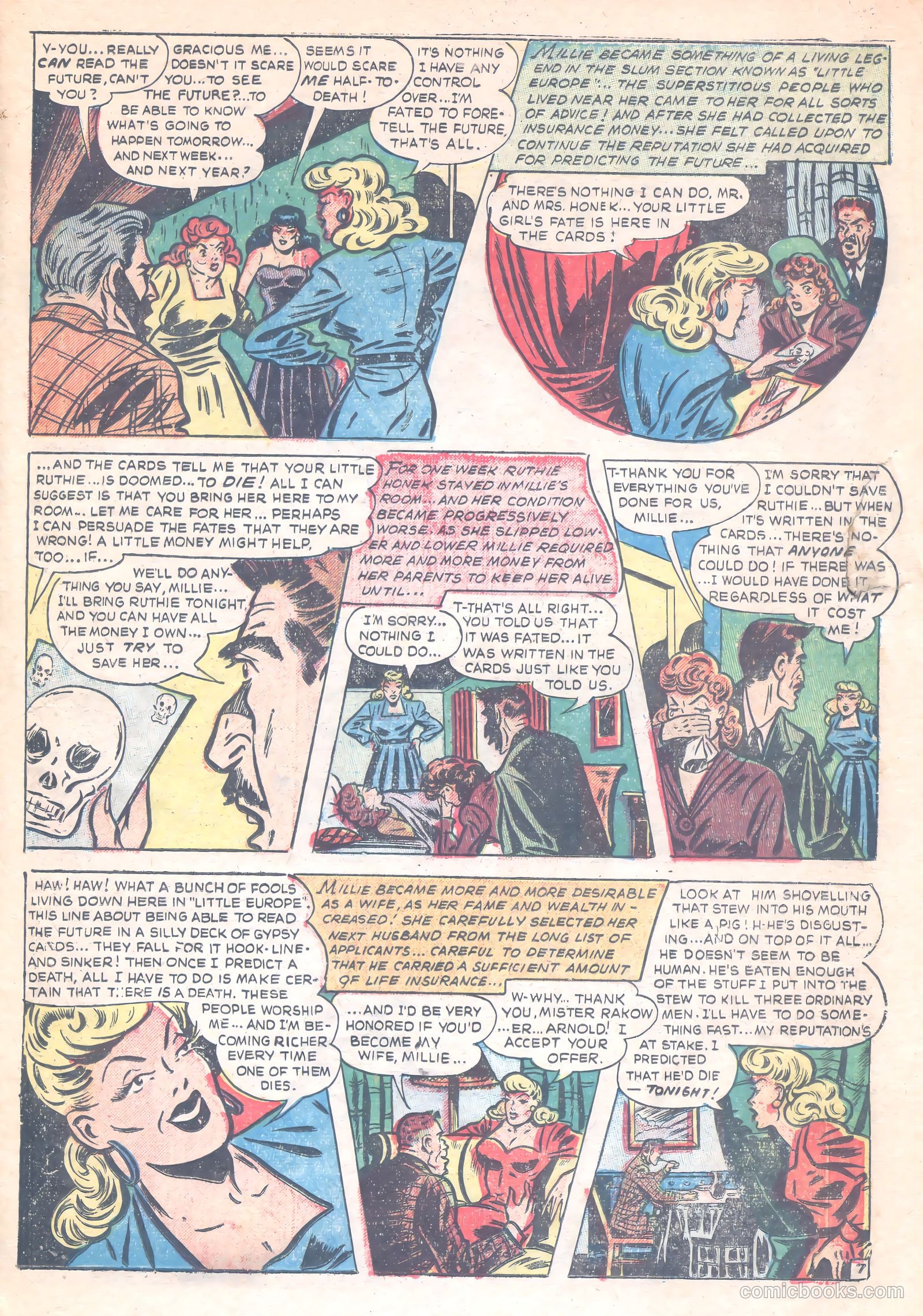 Thrilling Crime Cases #47 — page 29 of 37