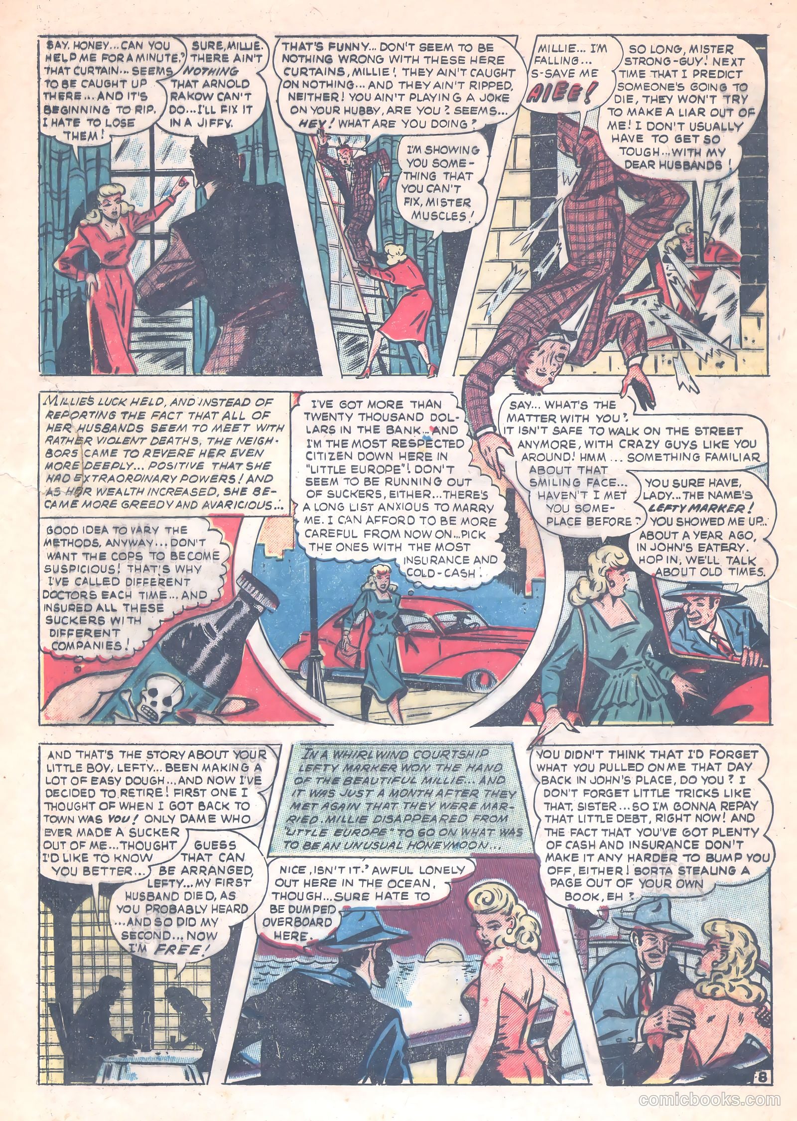 Thrilling Crime Cases #47 — page 30 of 37