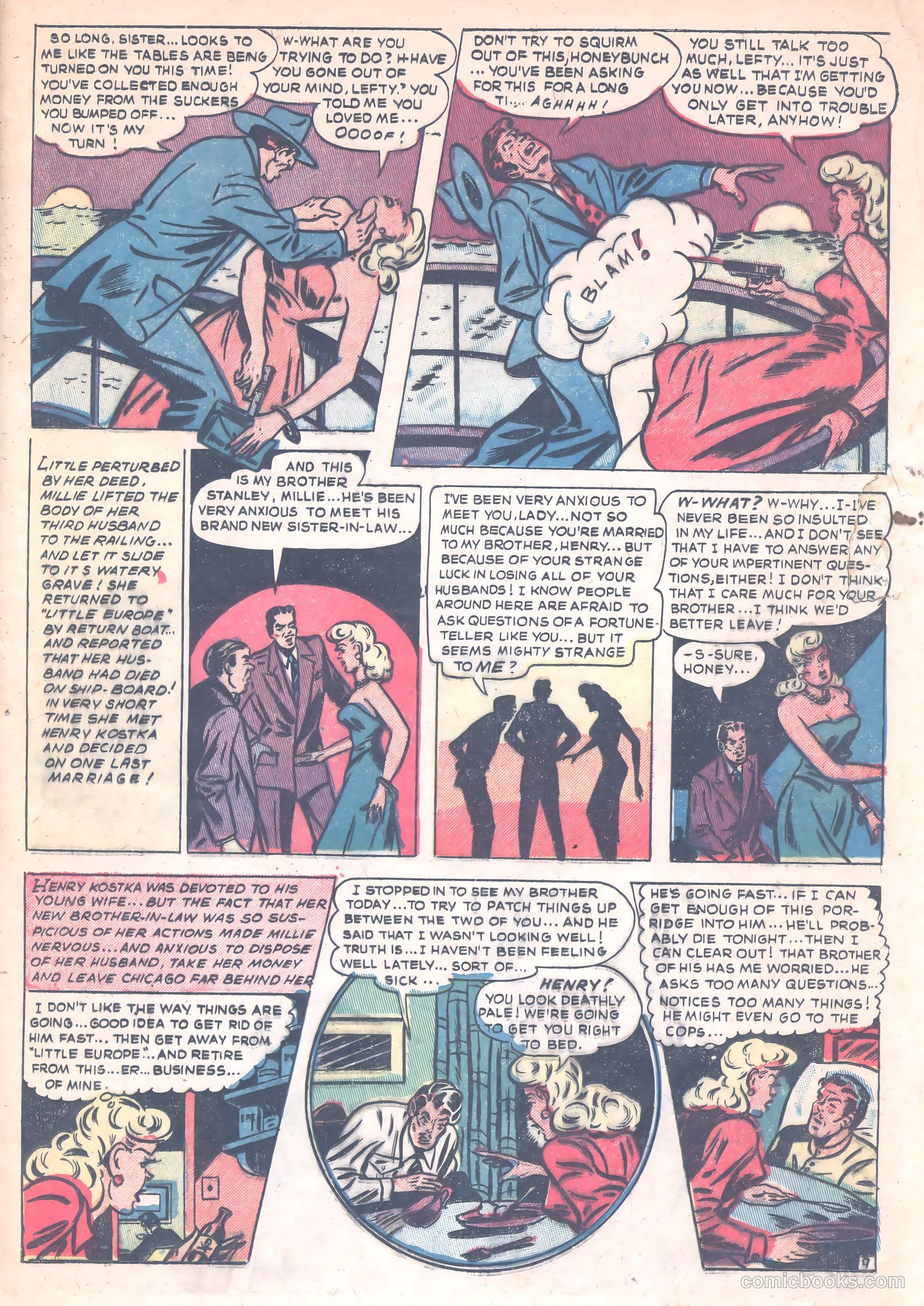 Thrilling Crime Cases #47 — page 31 of 37
