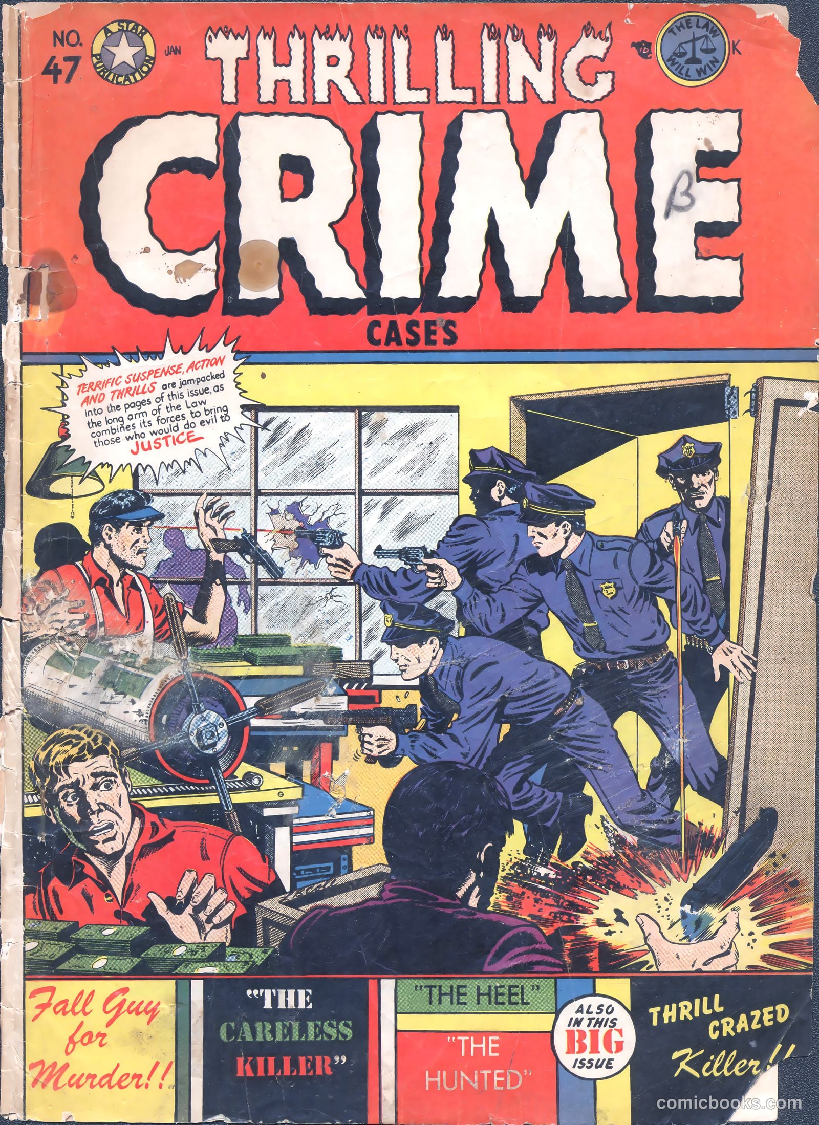 Thrilling Crime Cases #47 — page 37 of 37