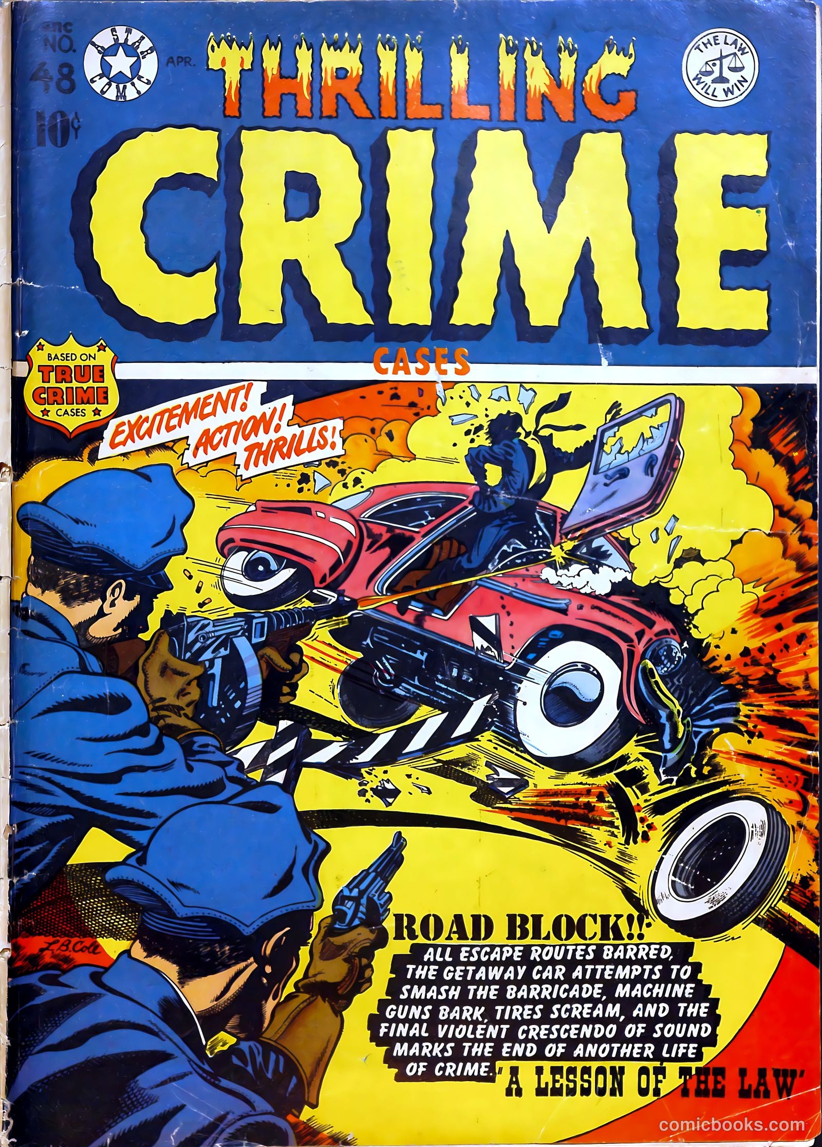 Thrilling Crime Cases #48 — page 1 of 36