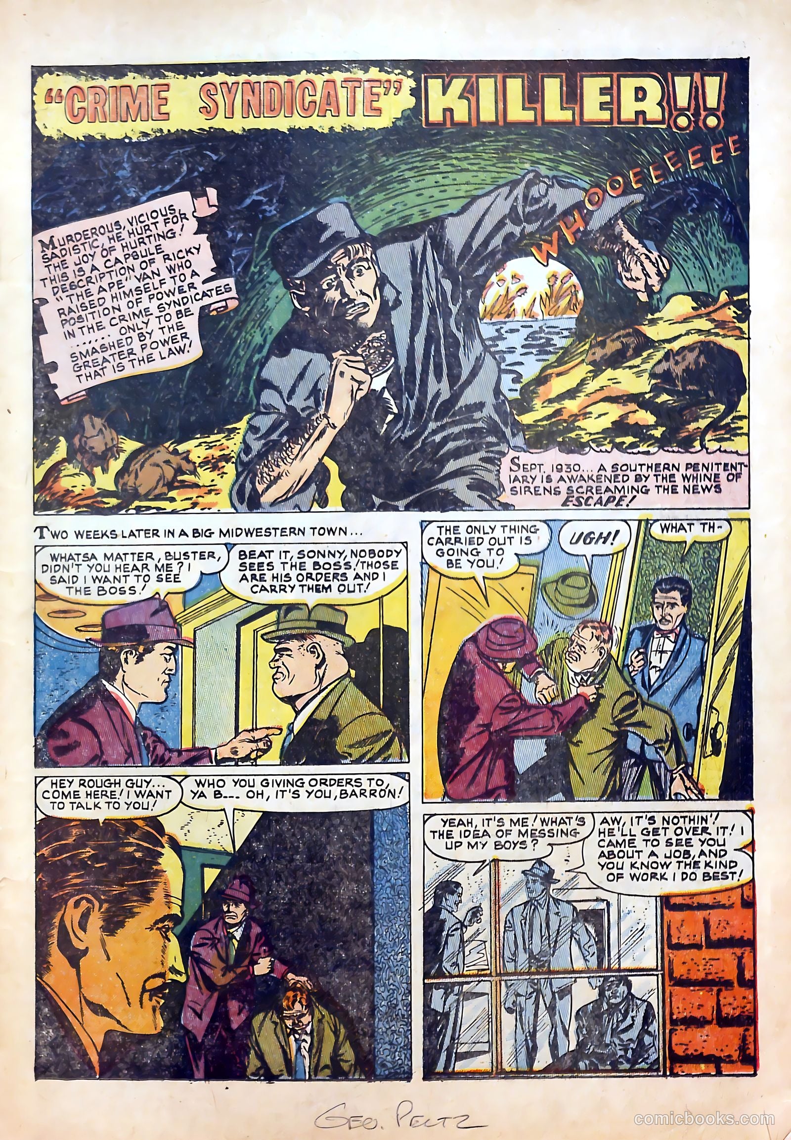 Thrilling Crime Cases #48 — page 3 of 36