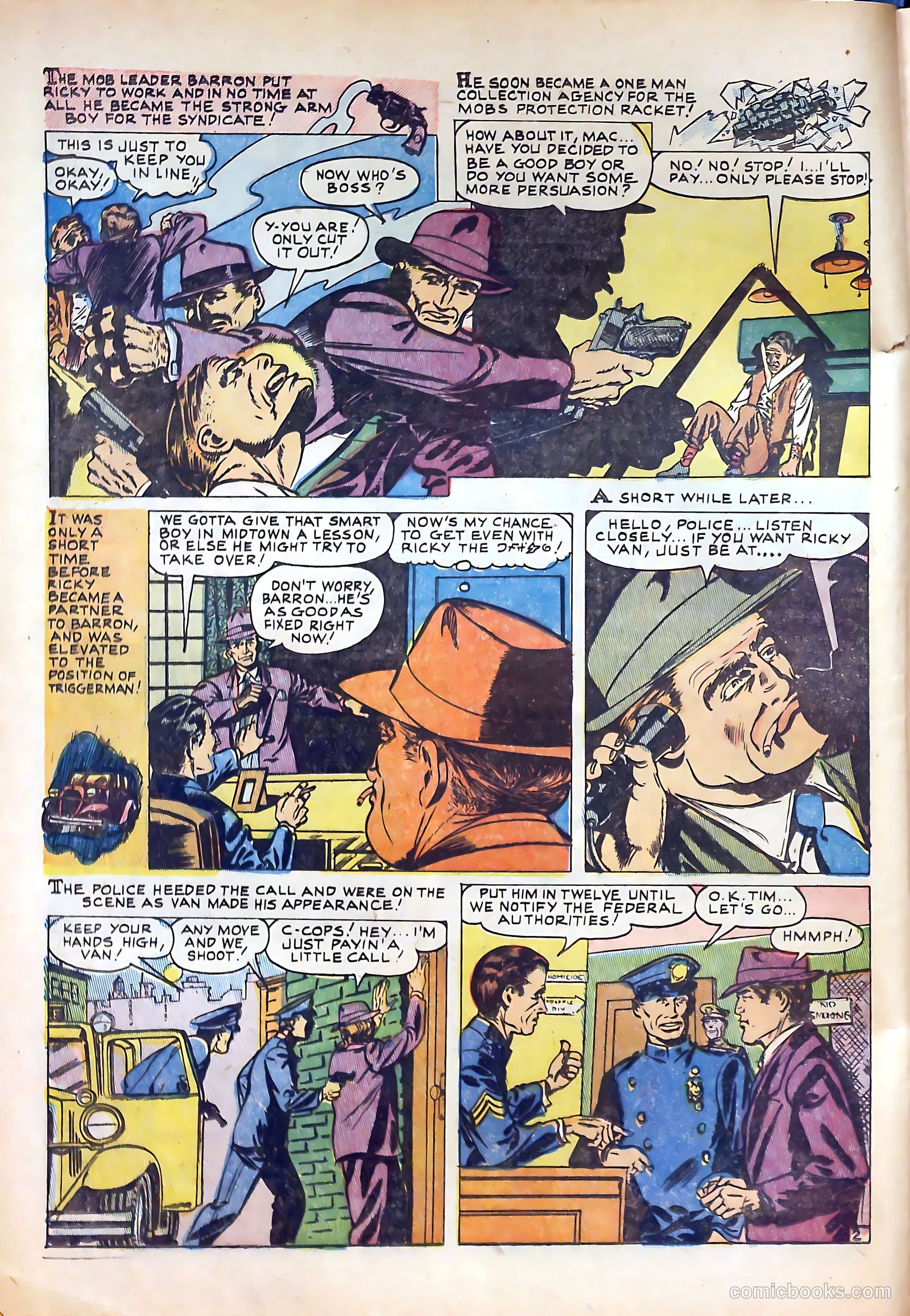 Thrilling Crime Cases #48 — page 4 of 36
