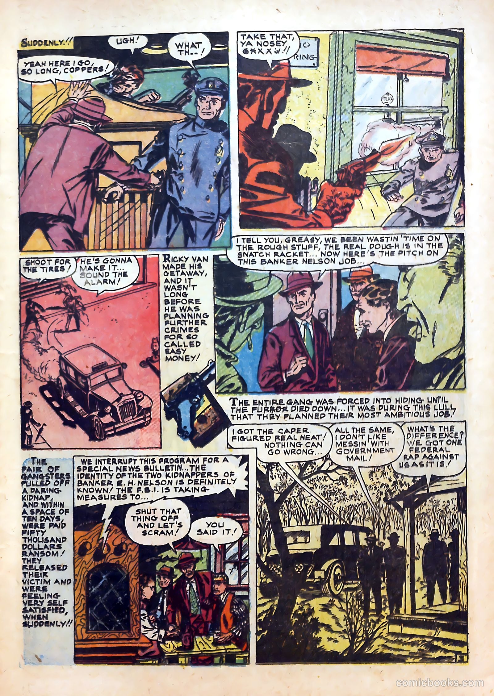 Thrilling Crime Cases #48 — page 5 of 36