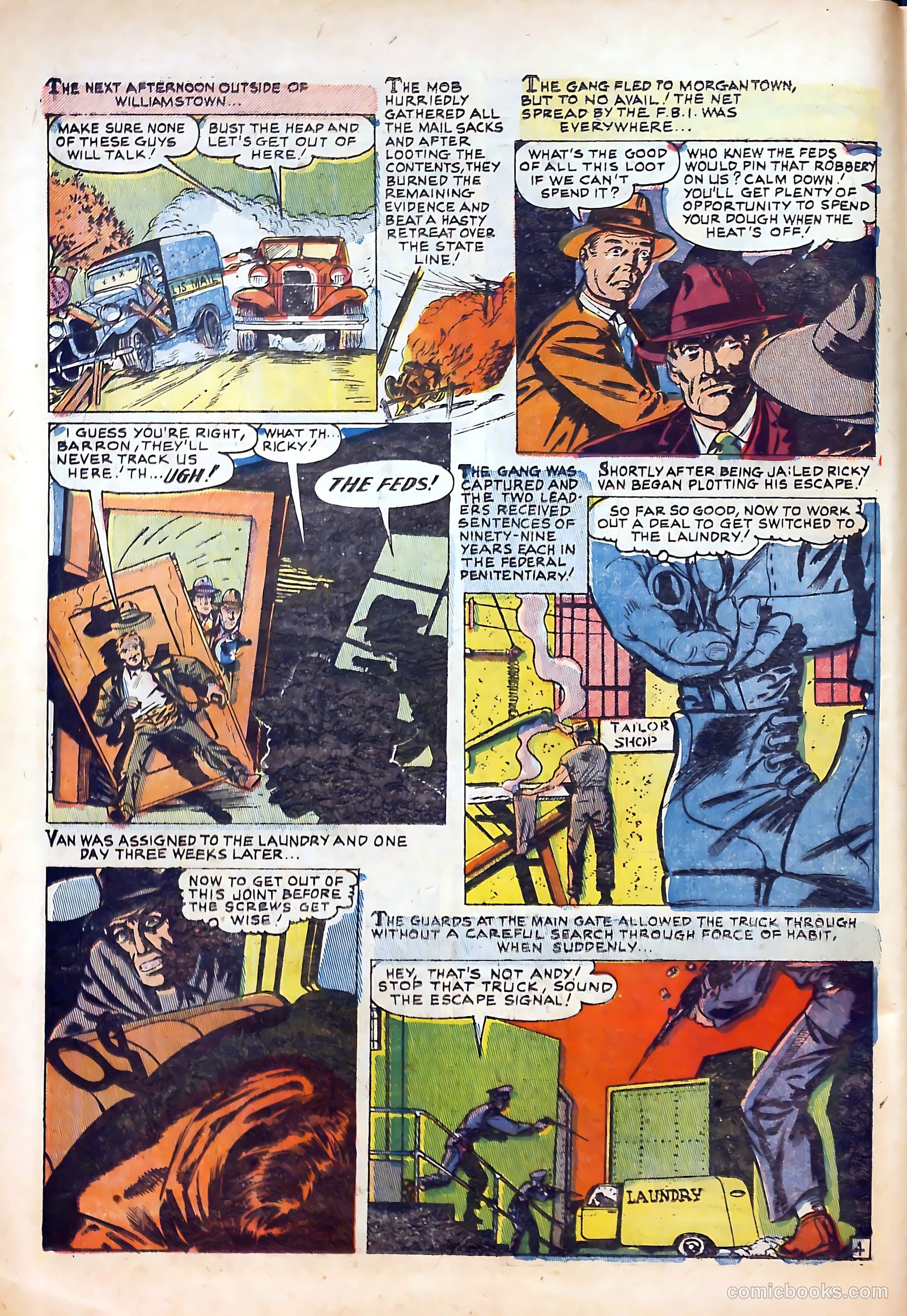 Thrilling Crime Cases #48 — page 6 of 36