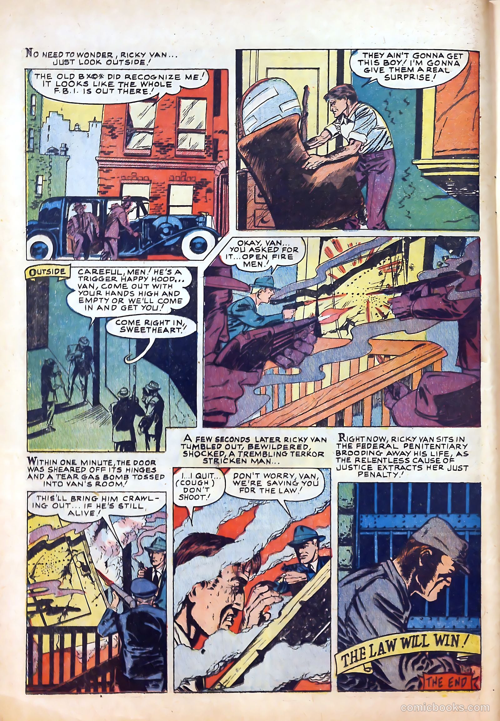 Thrilling Crime Cases #48 — page 8 of 36