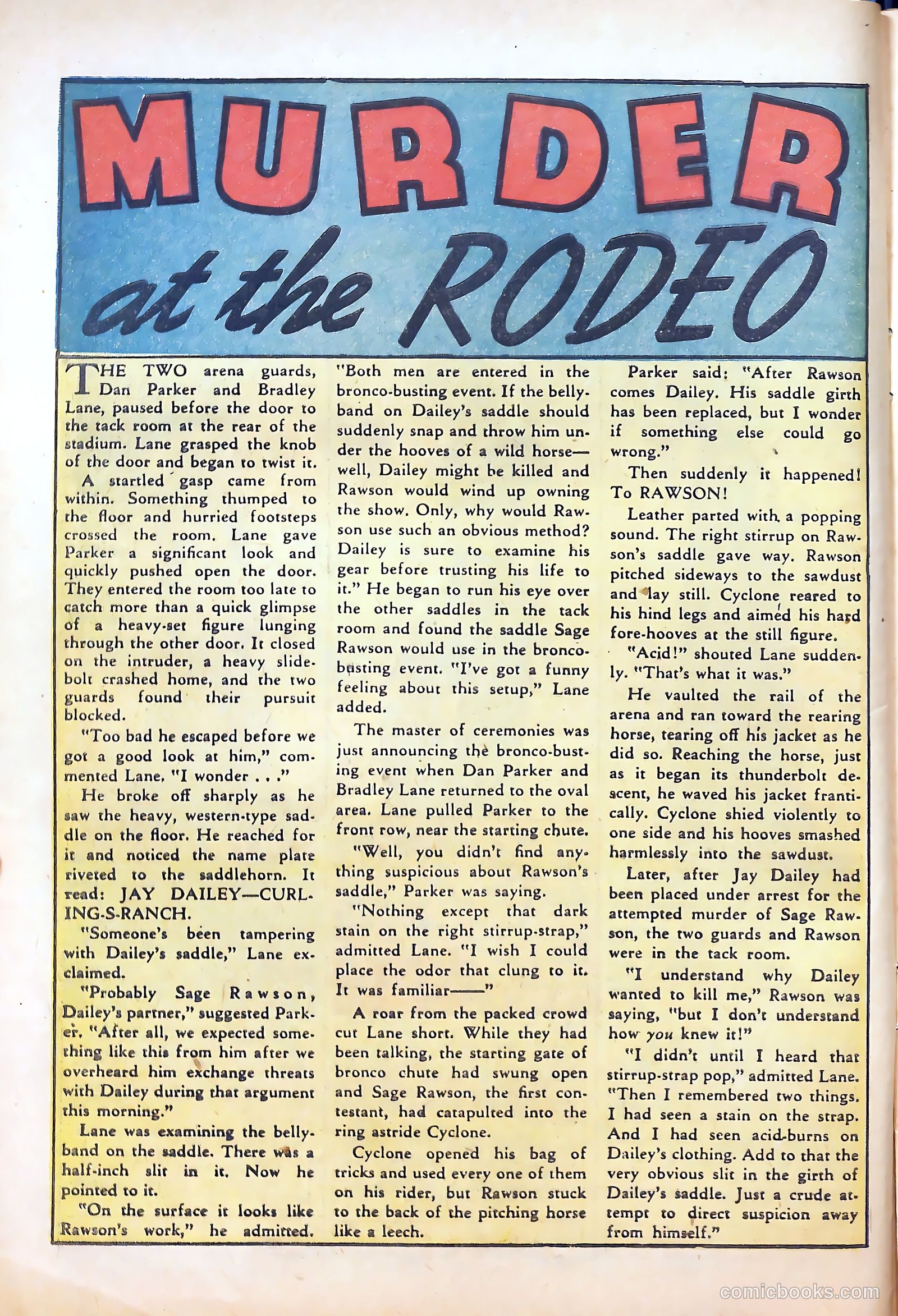 Thrilling Crime Cases #48 — page 12 of 36
