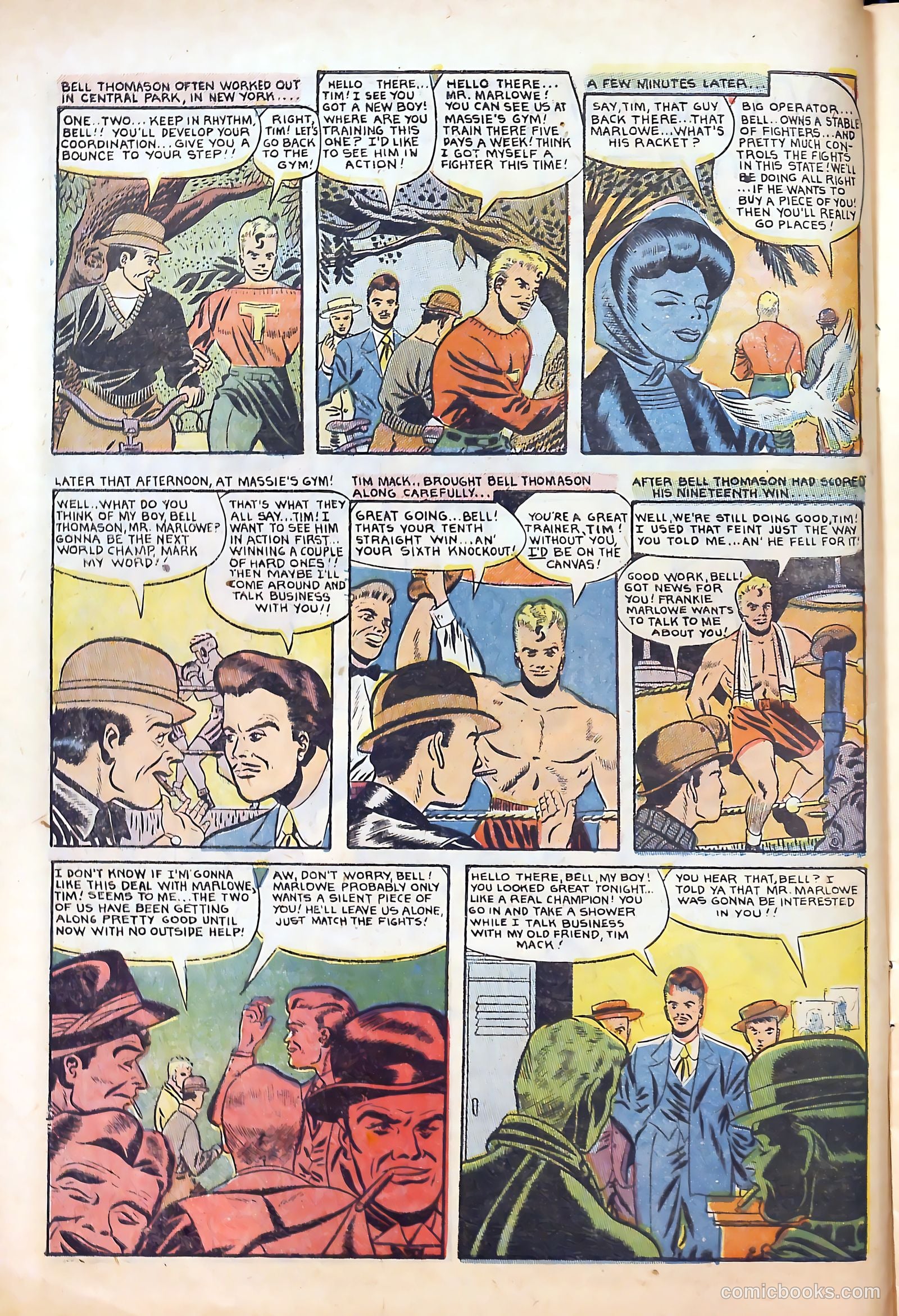 Thrilling Crime Cases #48 — page 14 of 36