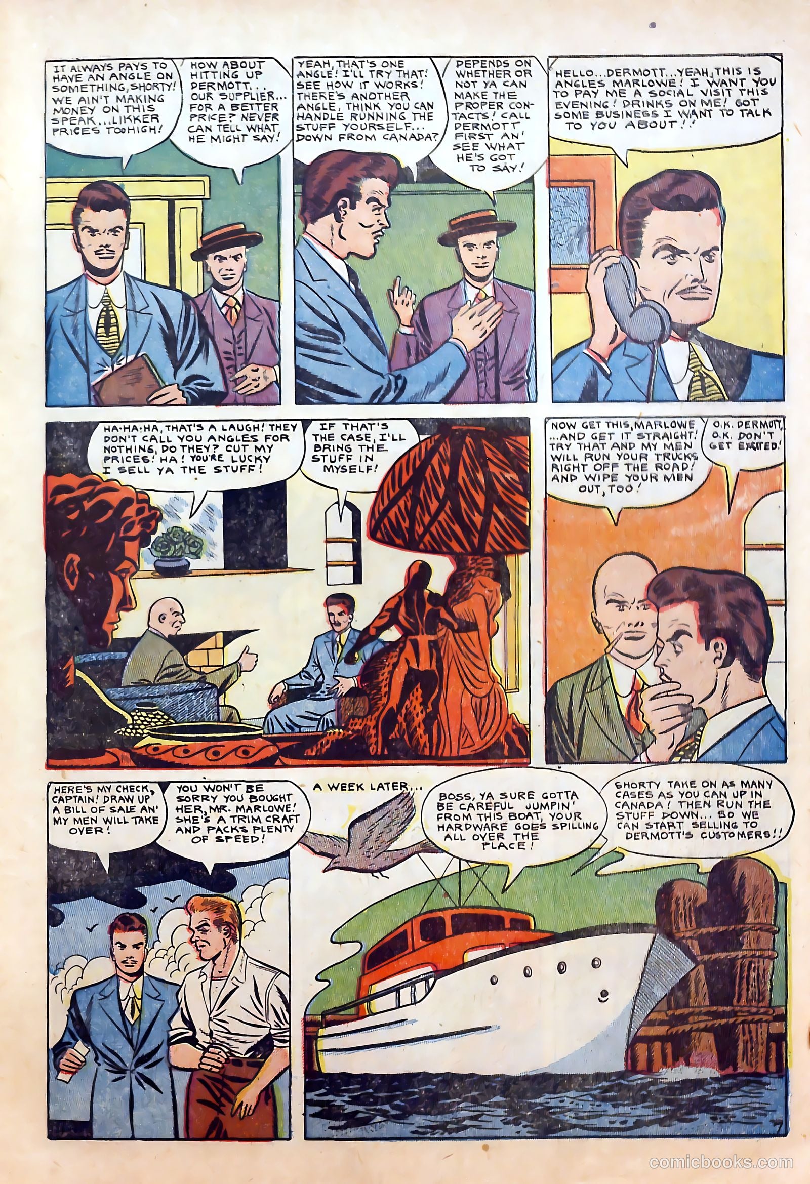 Thrilling Crime Cases #48 — page 19 of 36