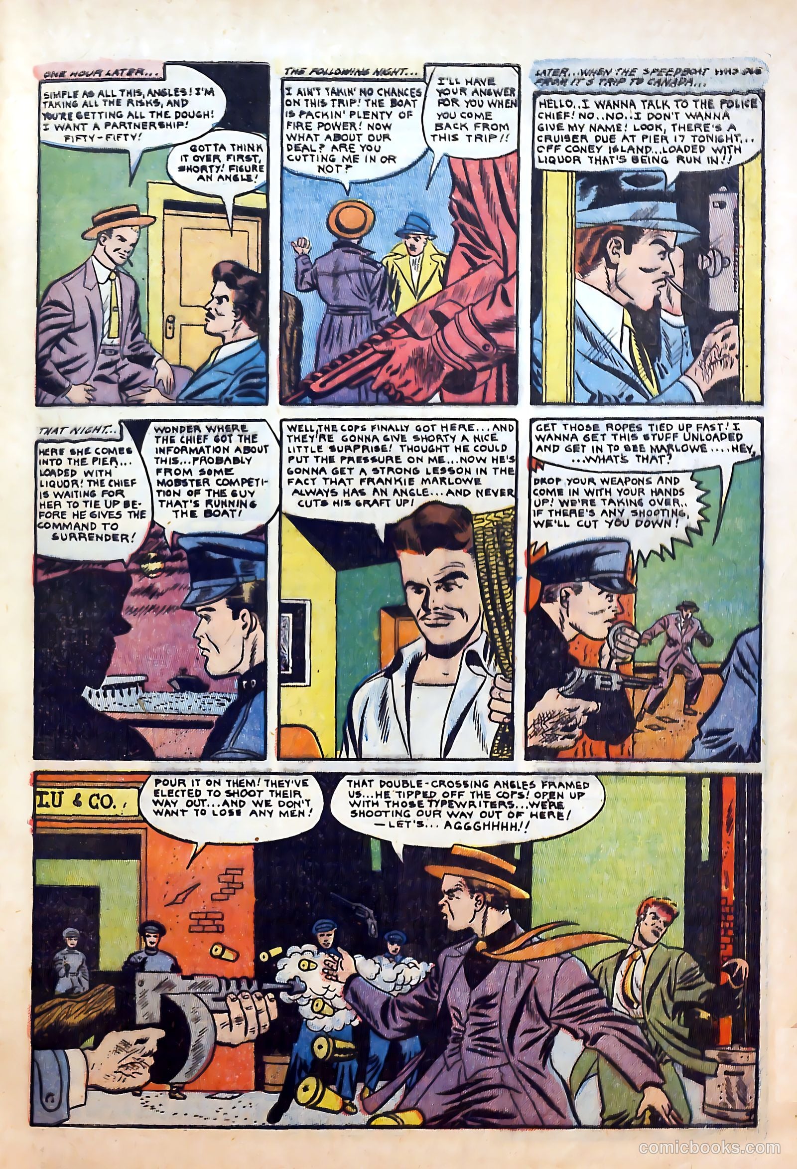Thrilling Crime Cases #48 — page 21 of 36