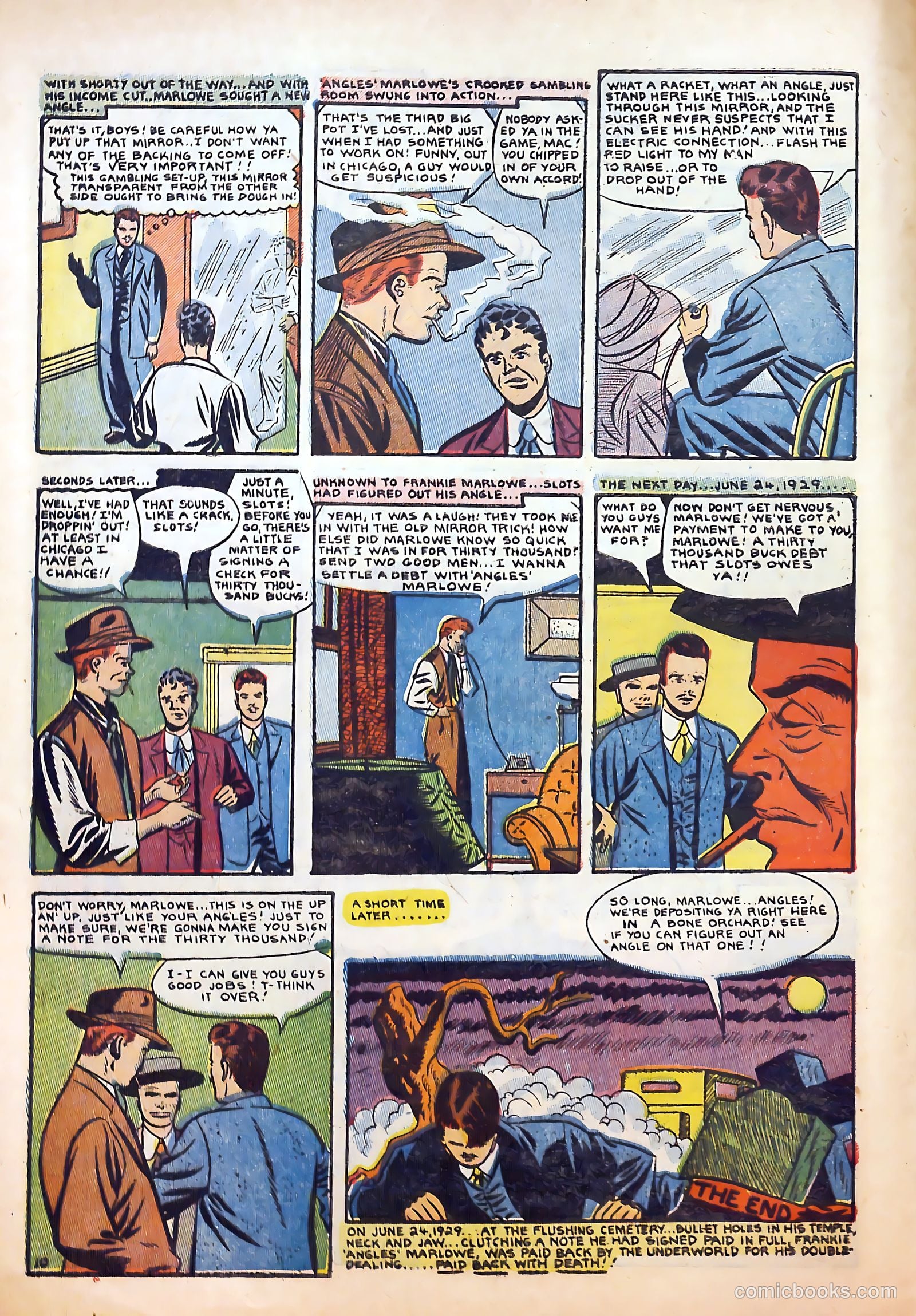 Thrilling Crime Cases #48 — page 22 of 36