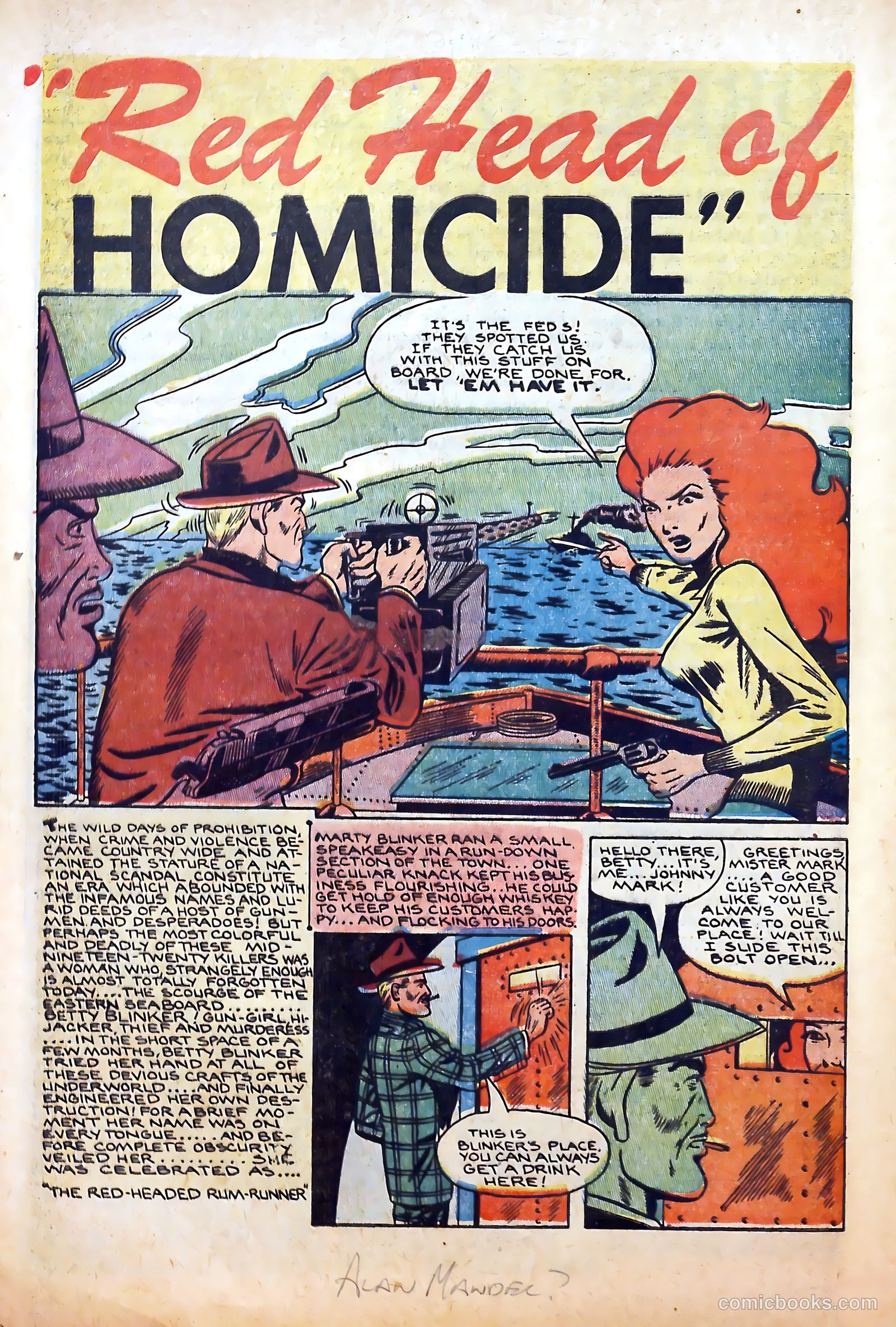 Thrilling Crime Cases #48 — page 24 of 36