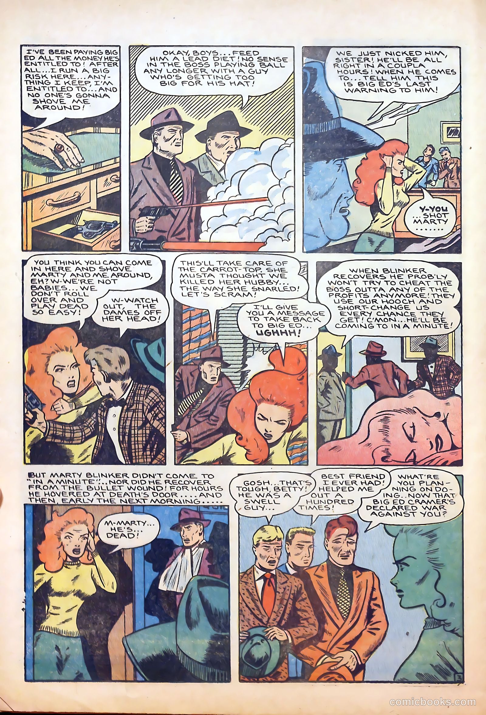 Thrilling Crime Cases #48 — page 28 of 36