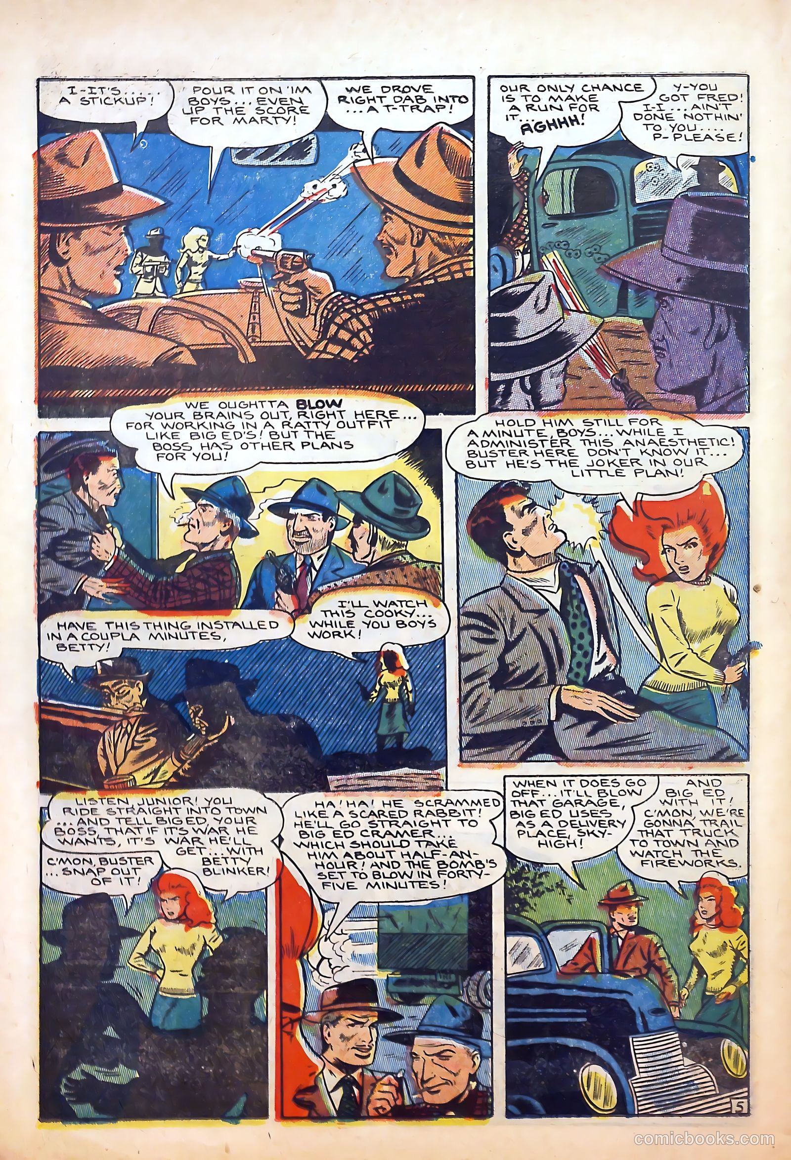 Thrilling Crime Cases #48 — page 30 of 36