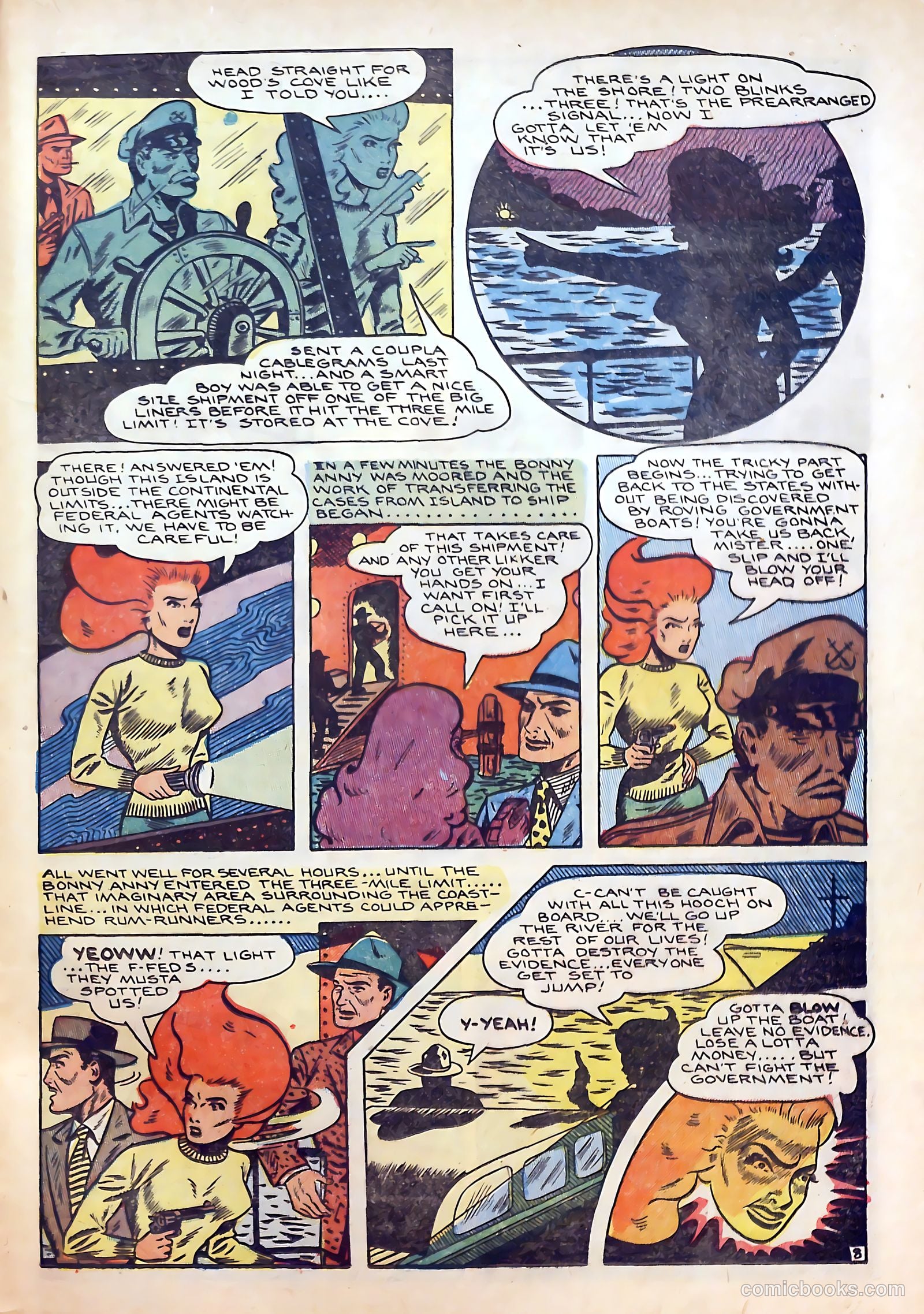 Thrilling Crime Cases #48 — page 33 of 36