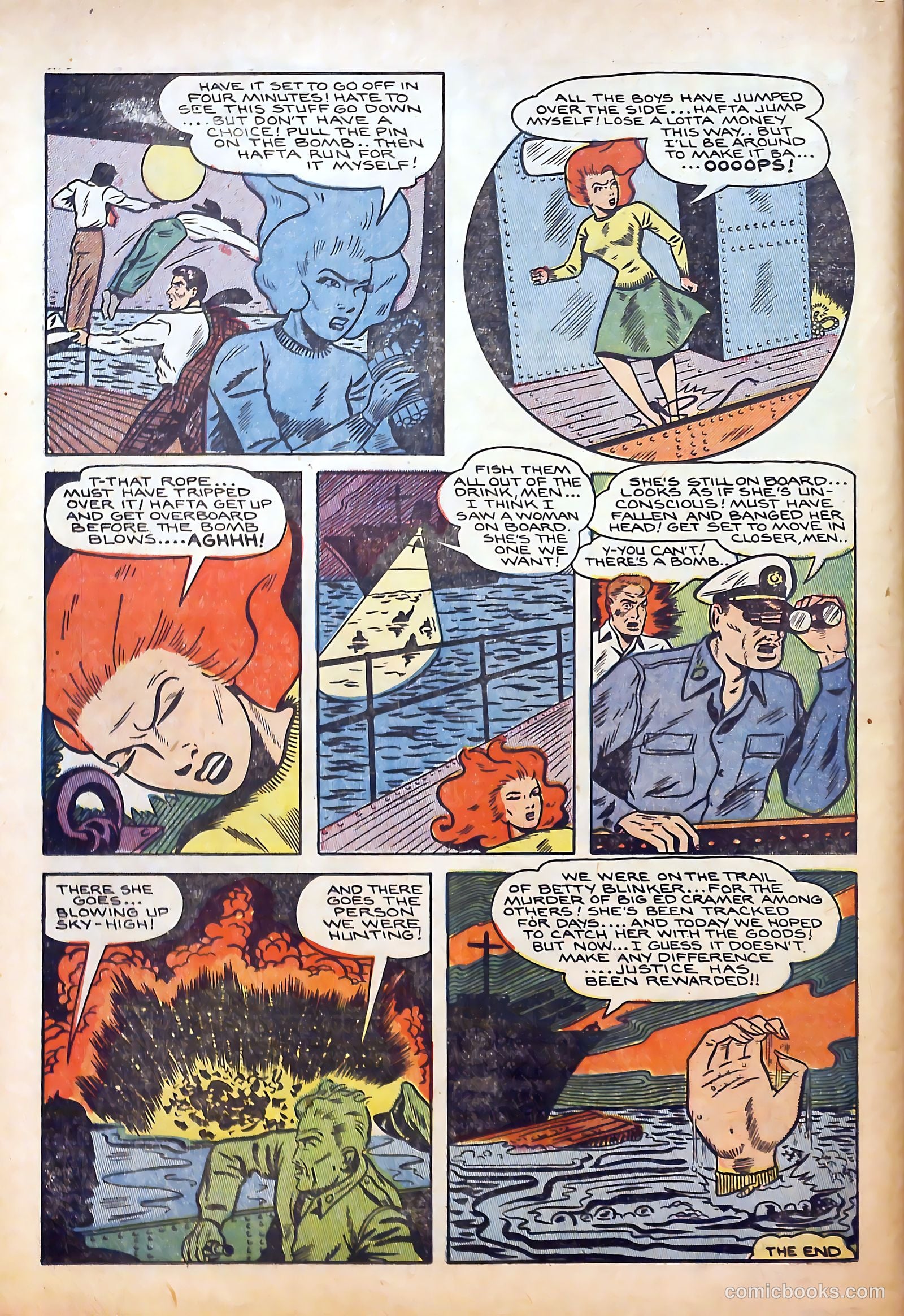 Thrilling Crime Cases #48 — page 34 of 36