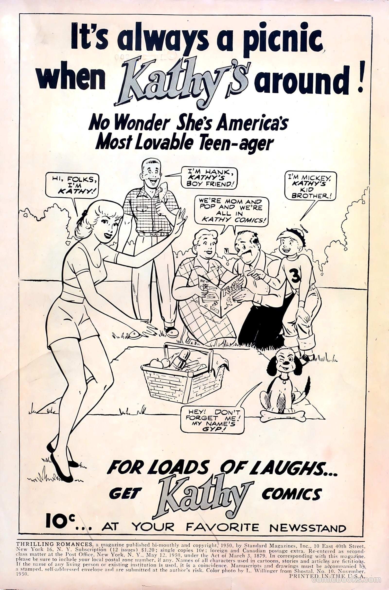 Thrilling Romances #10 — page 2 of 36