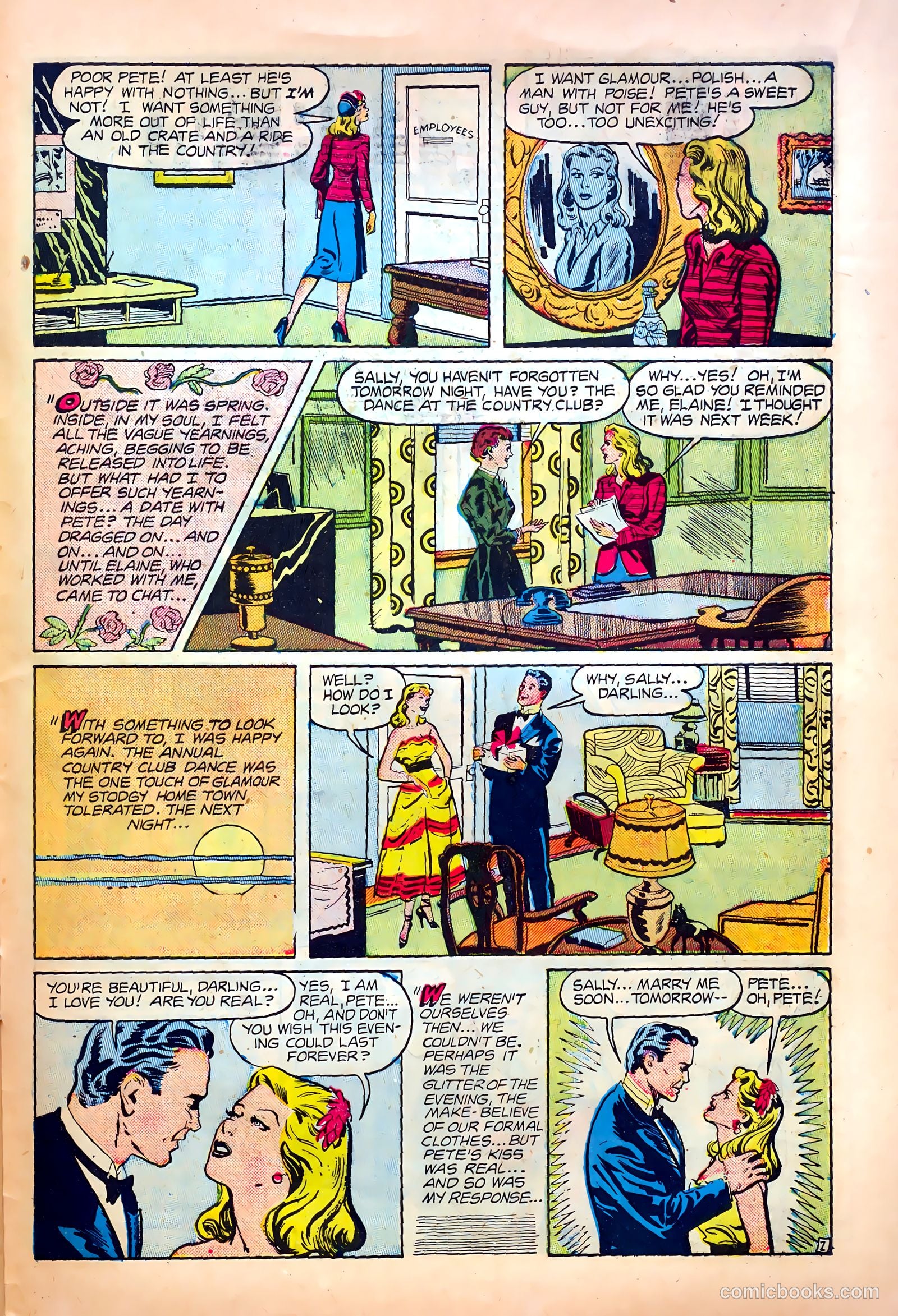 Thrilling Romances #10 — page 27 of 36