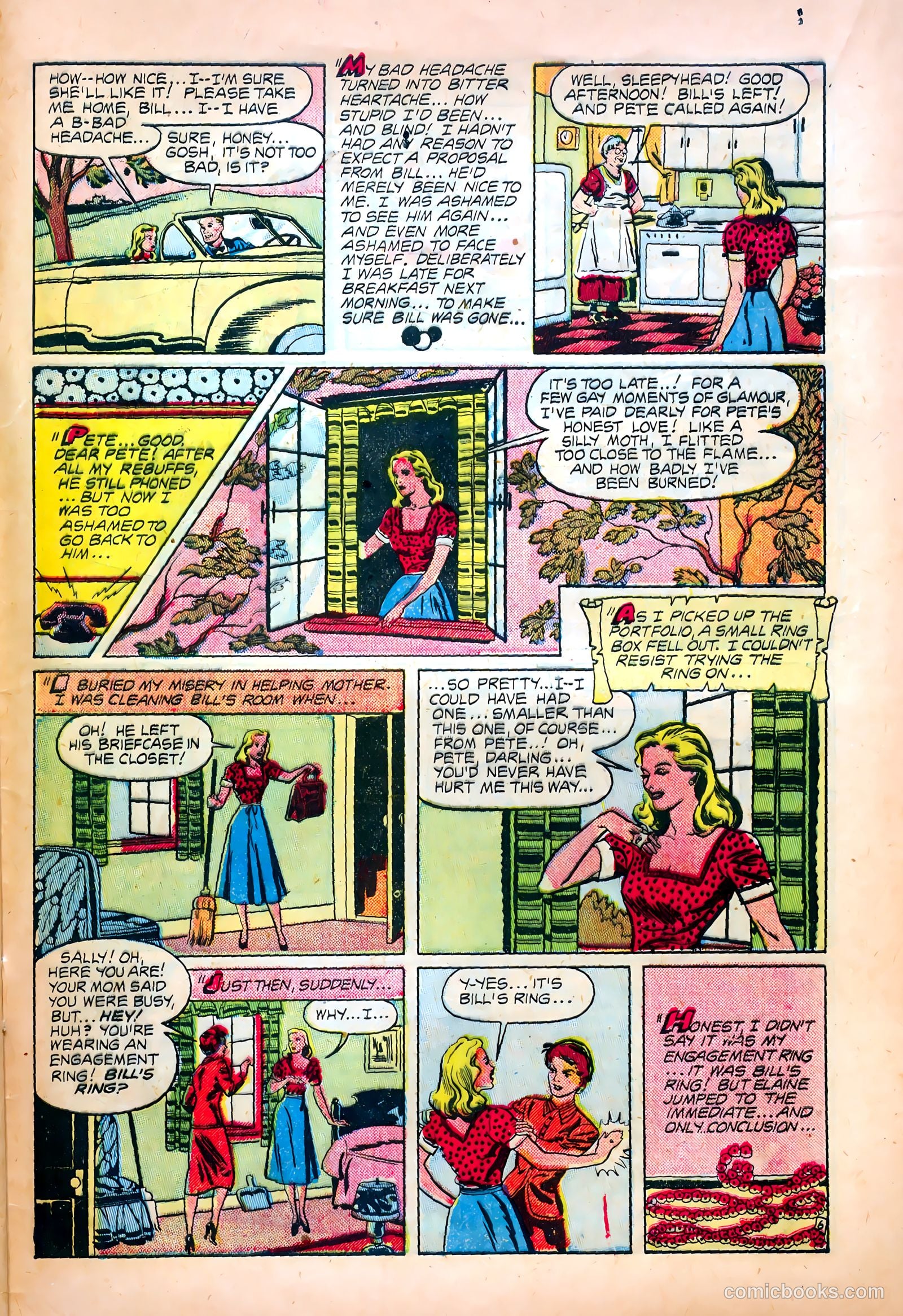 Thrilling Romances #10 — page 31 of 36