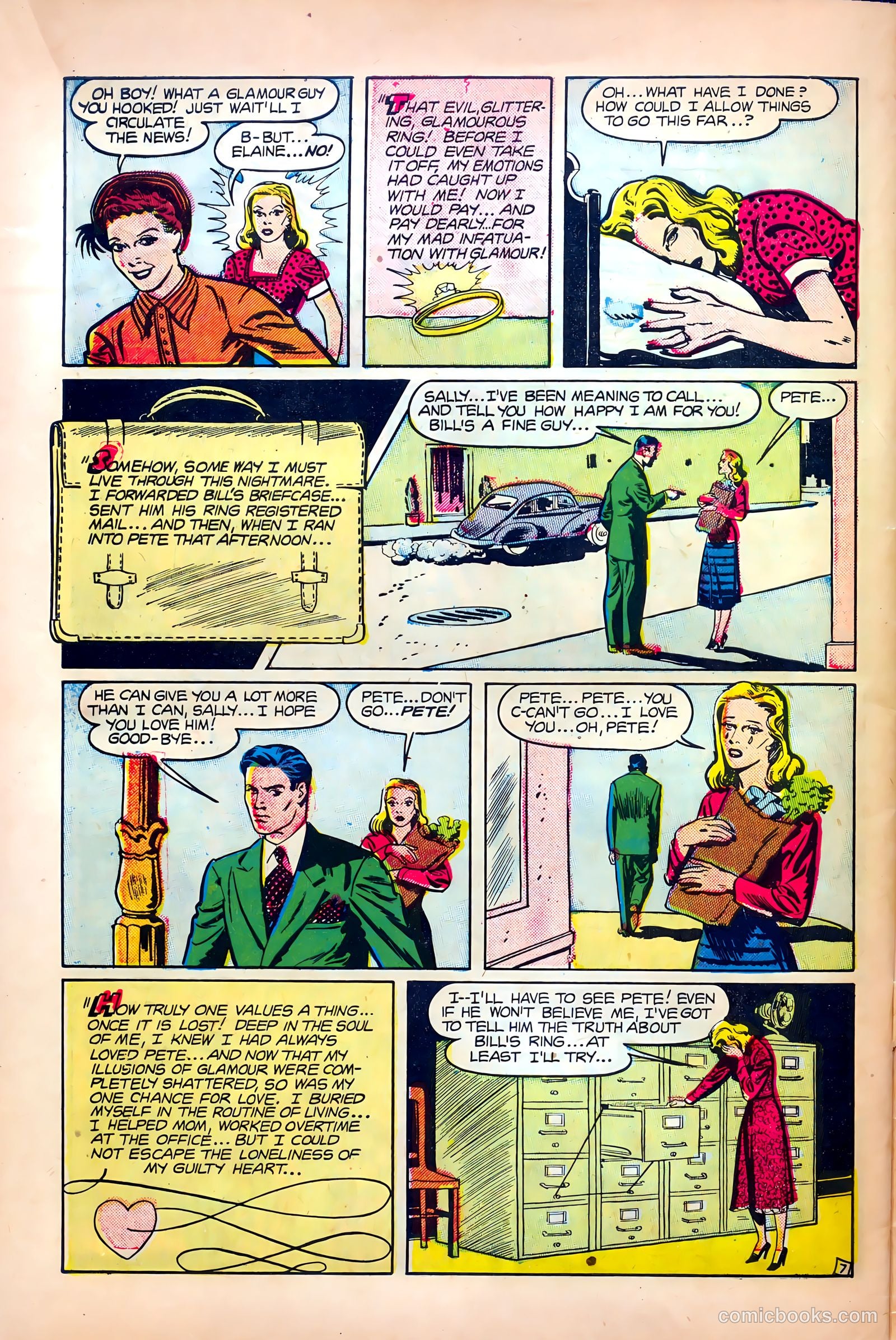 Thrilling Romances #10 — page 32 of 36