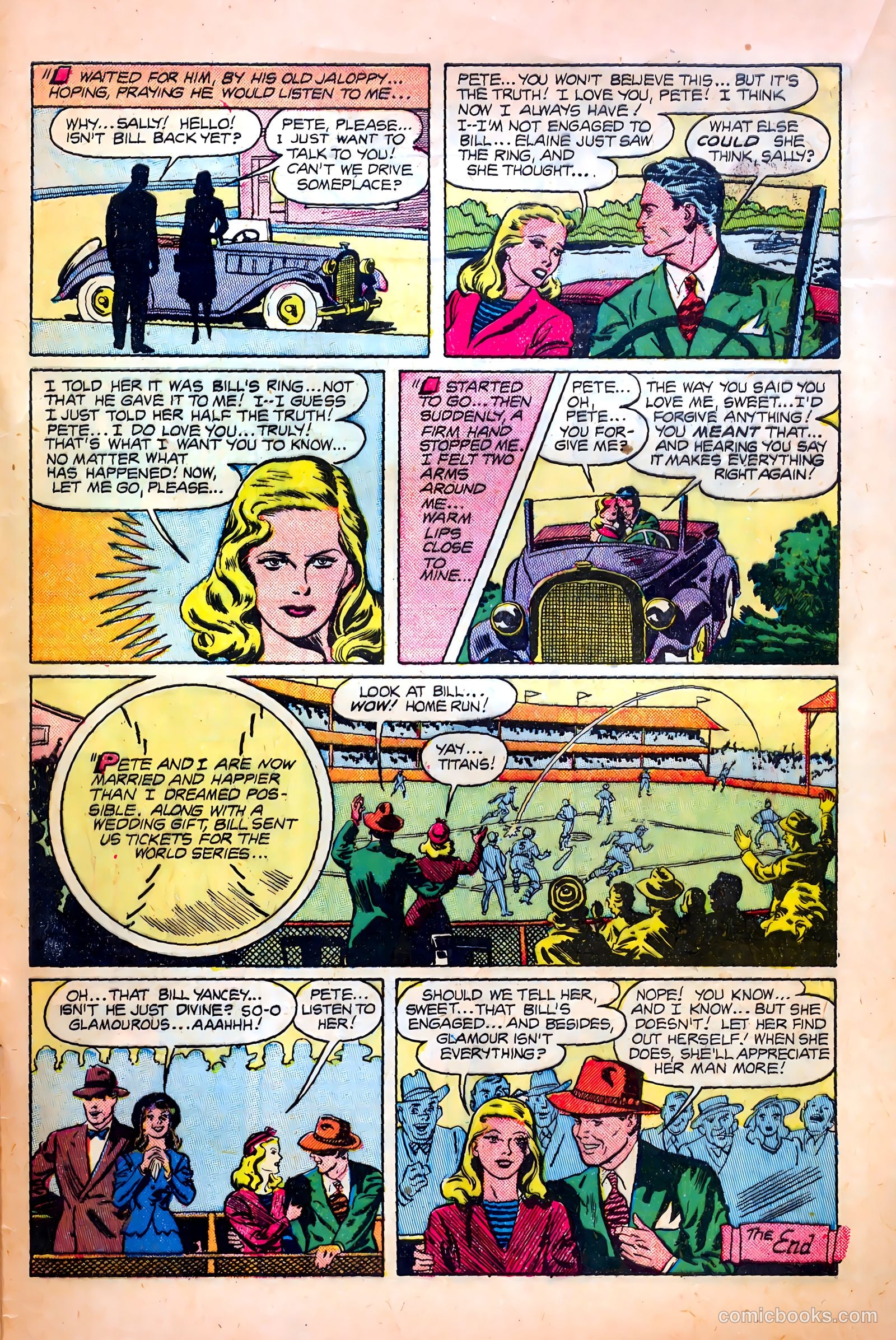 Thrilling Romances #10 — page 33 of 36