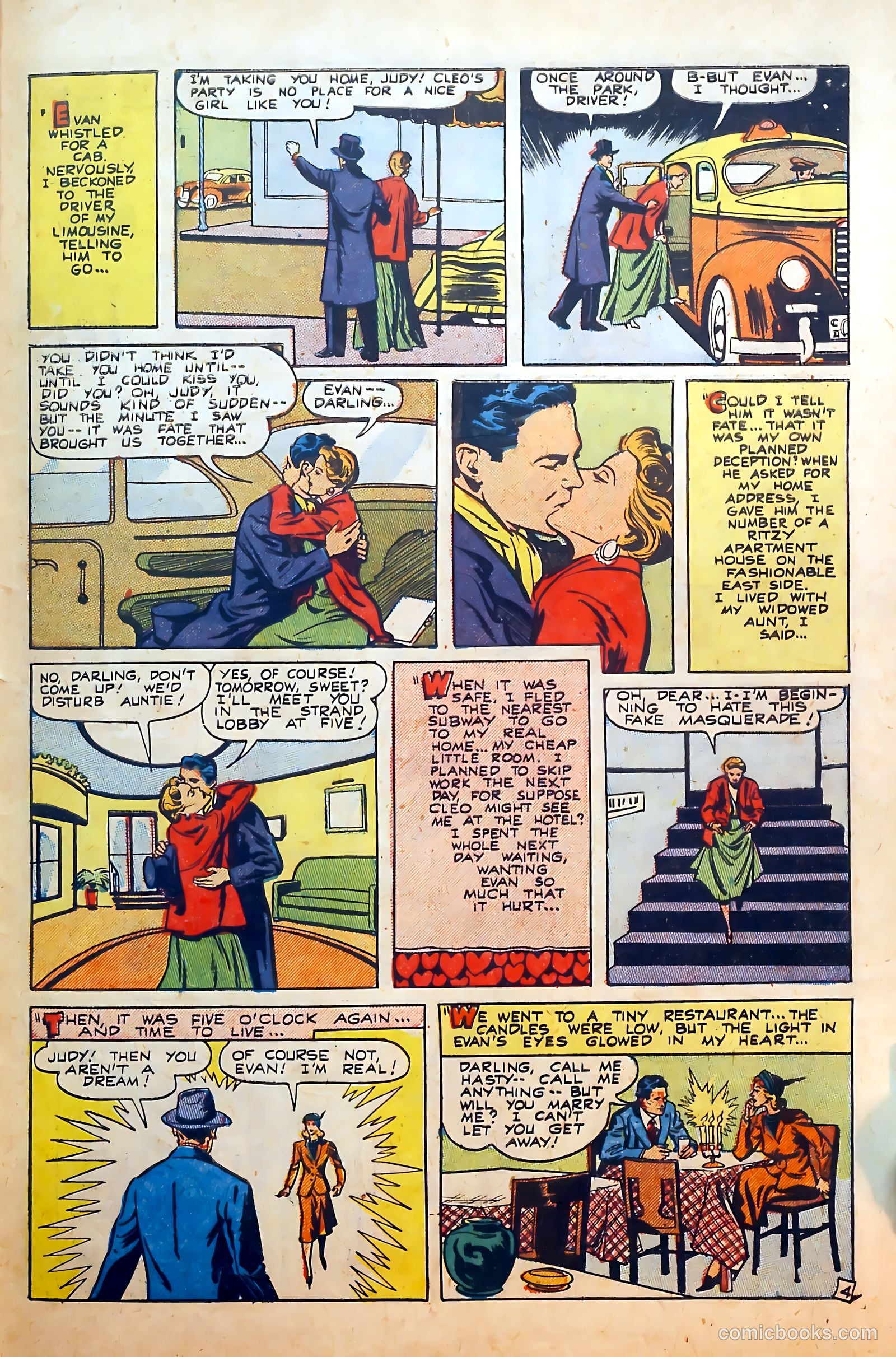 Thrilling Romances #12 — page 31 of 36