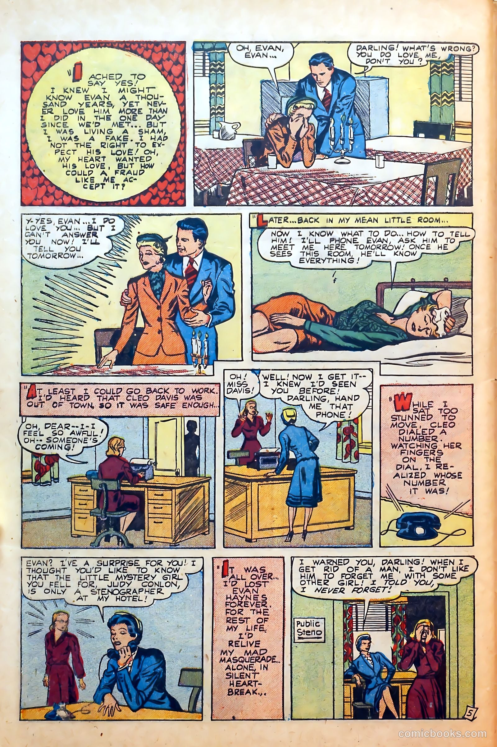 Thrilling Romances #12 — page 32 of 36