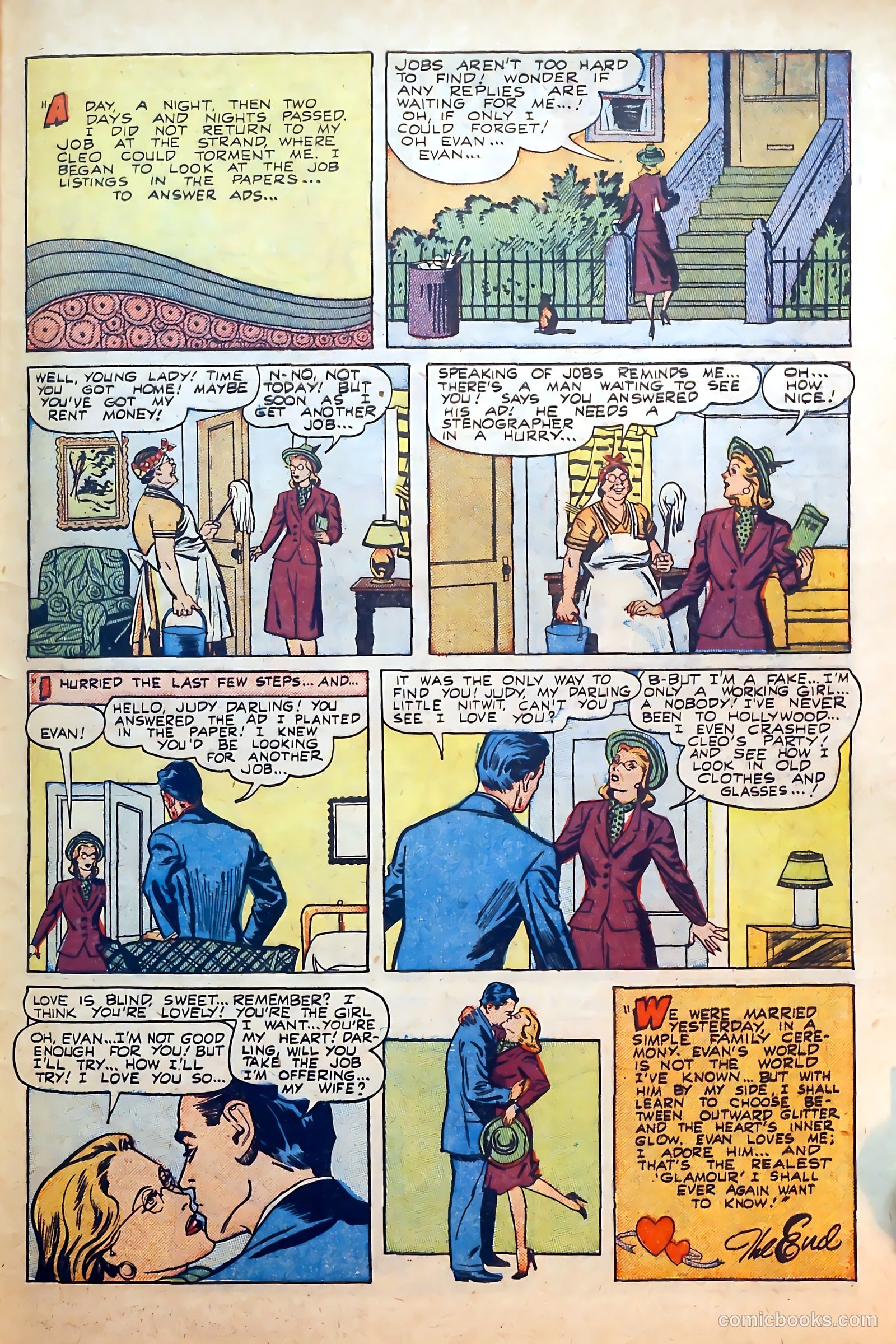 Thrilling Romances #12 — page 33 of 36