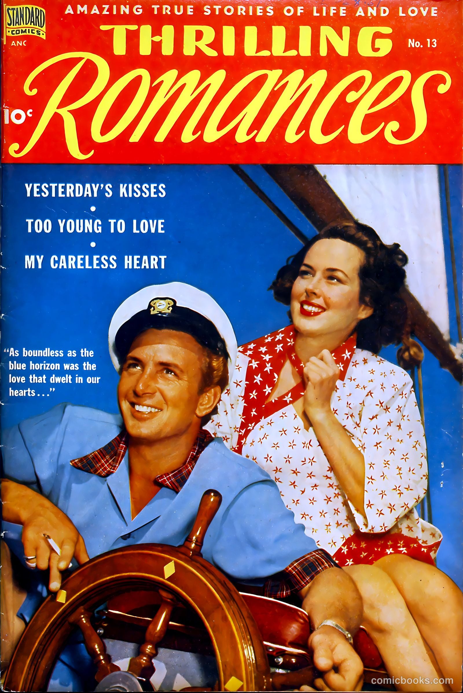 Thrilling Romances #13 — page 1 of 36