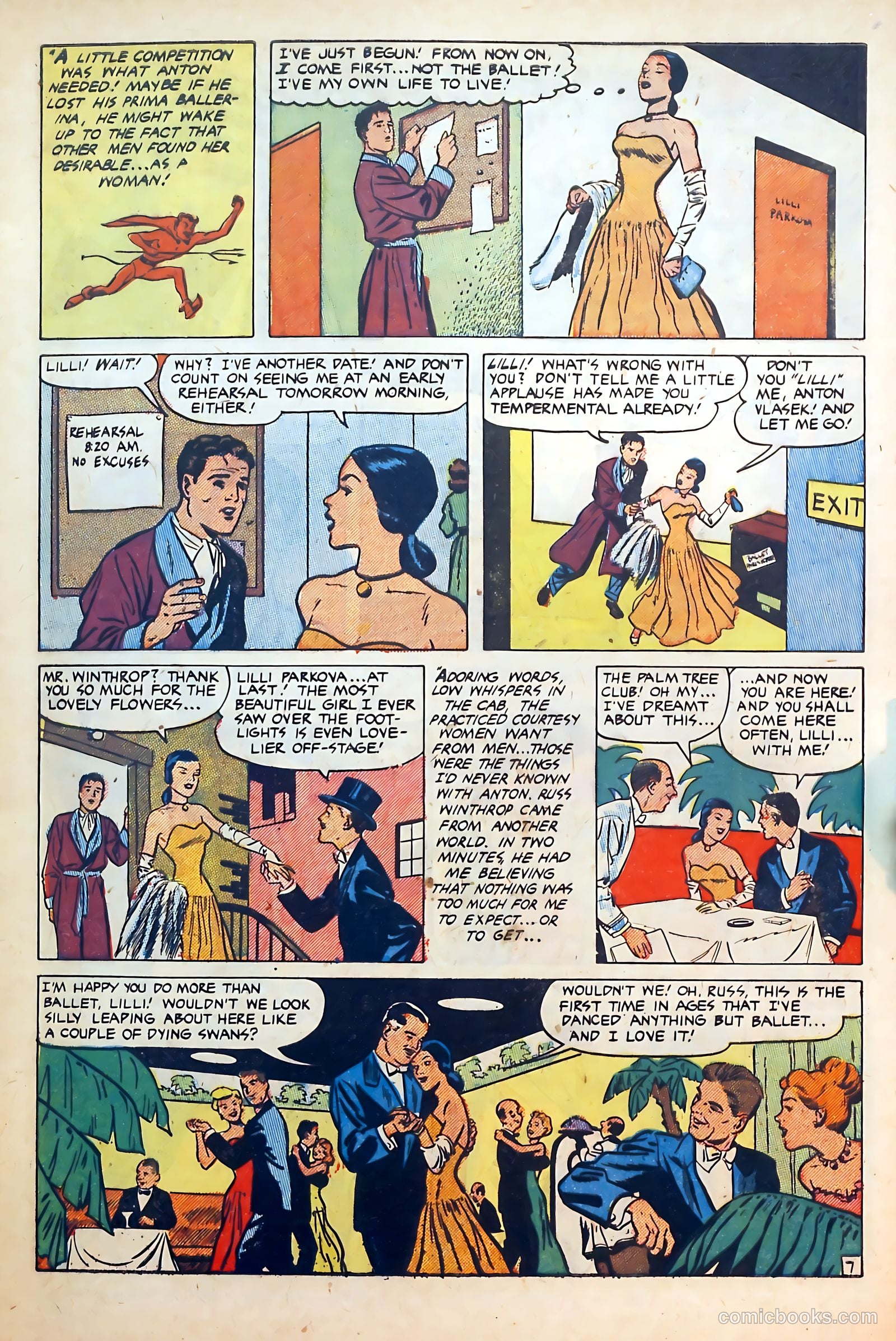 Thrilling Romances #13 — page 9 of 36
